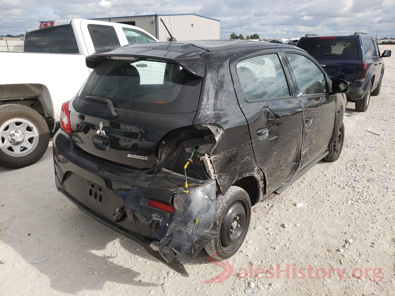 ML32A3HJ5JH006807 2018 MITSUBISHI MIRAGE