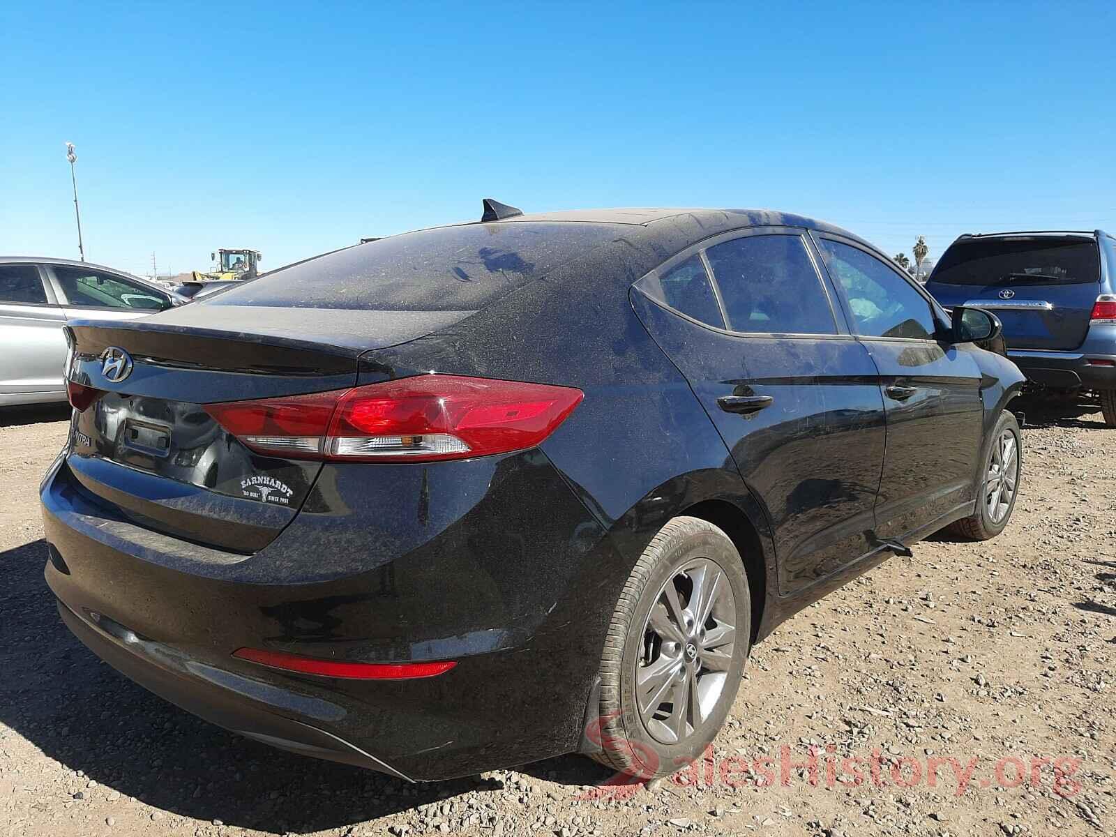 KMHD84LFXJU548014 2018 HYUNDAI ELANTRA