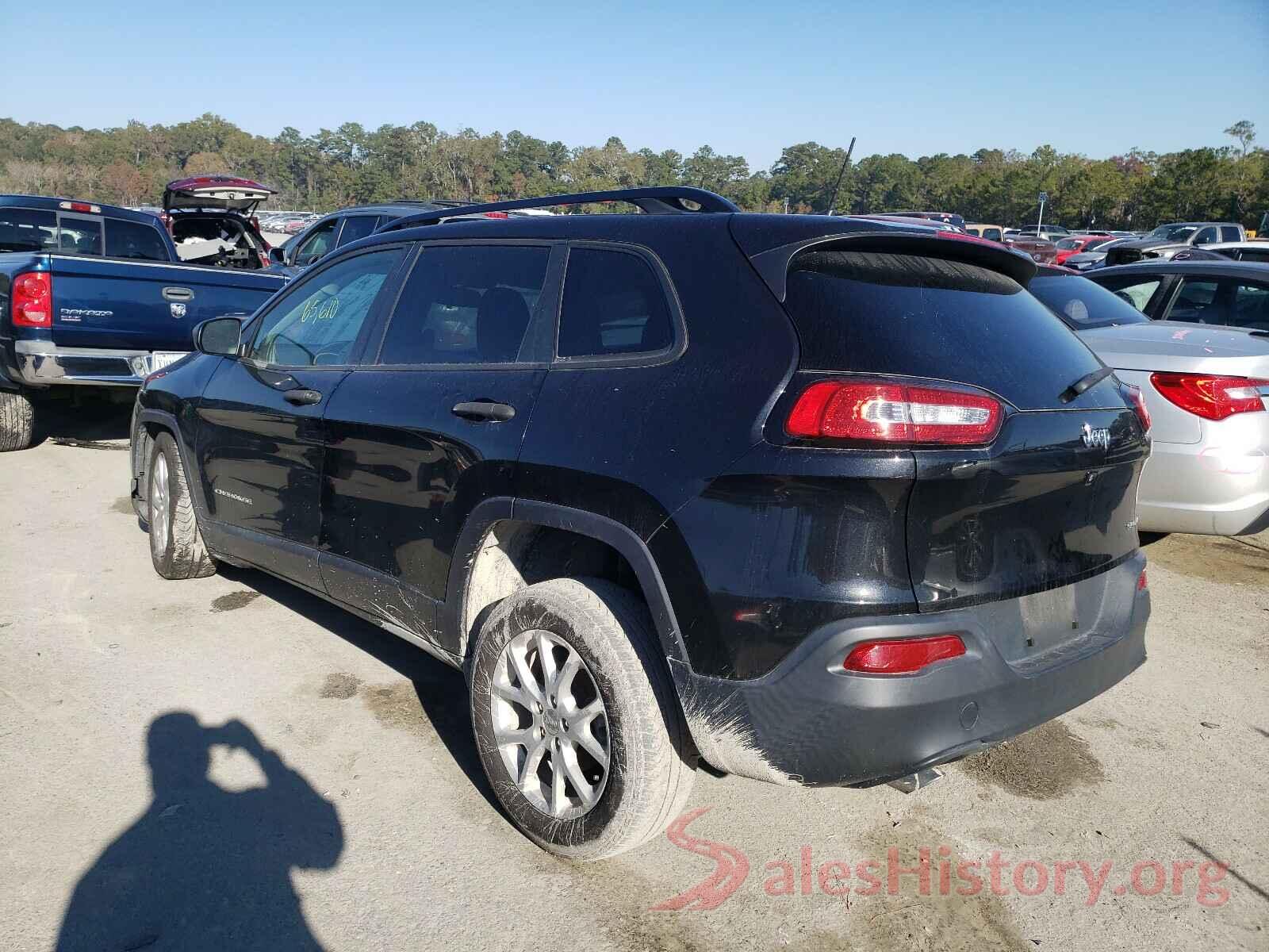 1C4PJLAB8GW190232 2016 JEEP CHEROKEE