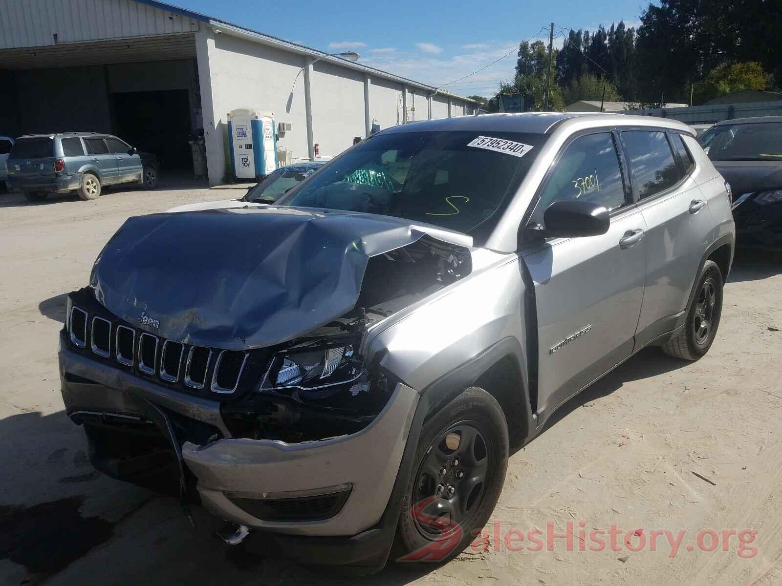 3C4NJCAB7KT623870 2019 JEEP COMPASS