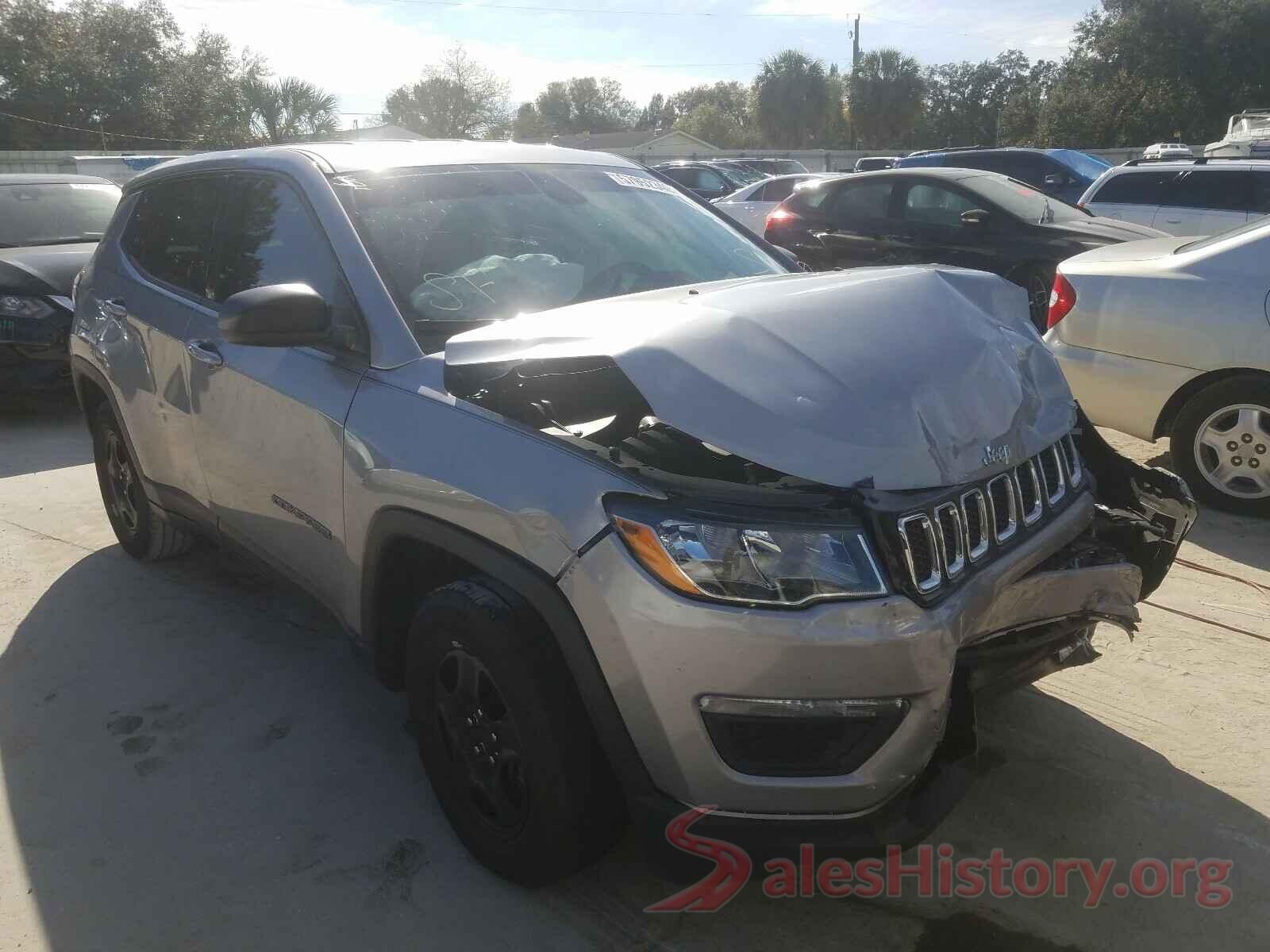 3C4NJCAB7KT623870 2019 JEEP COMPASS