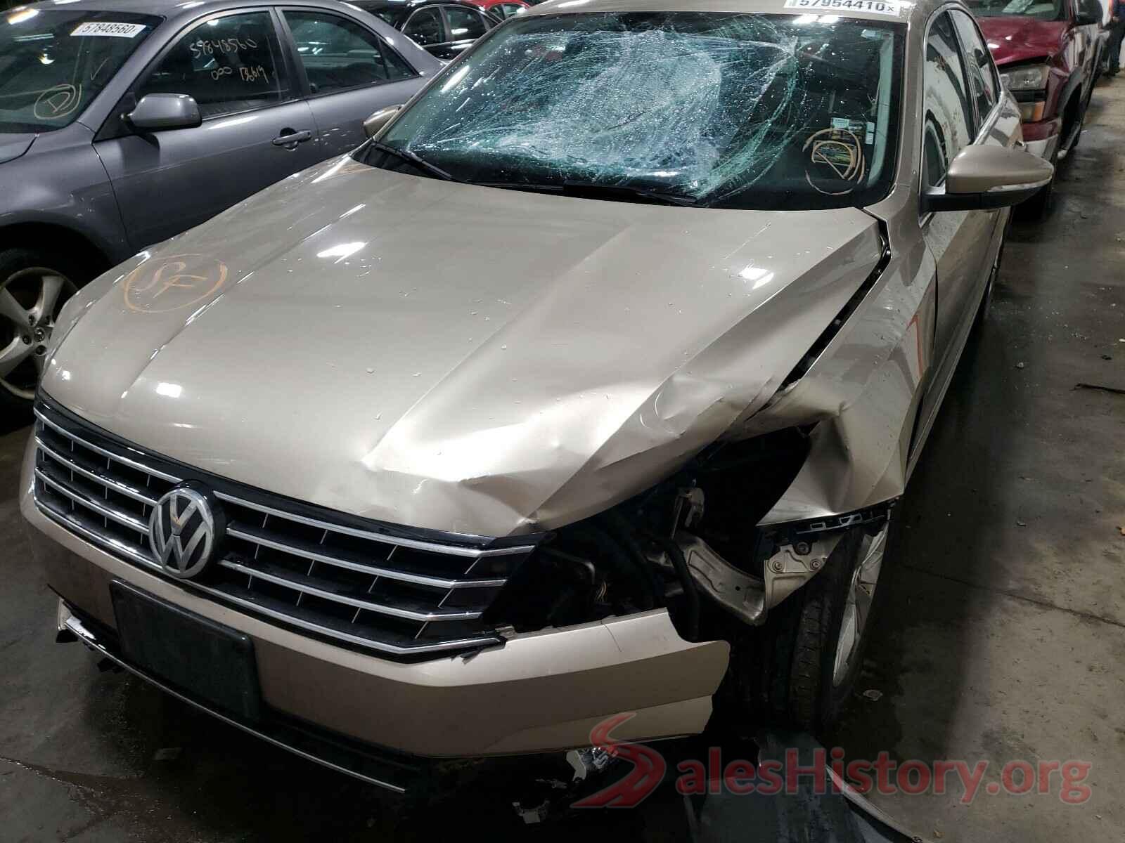 1VWAT7A31GC055902 2016 VOLKSWAGEN PASSAT