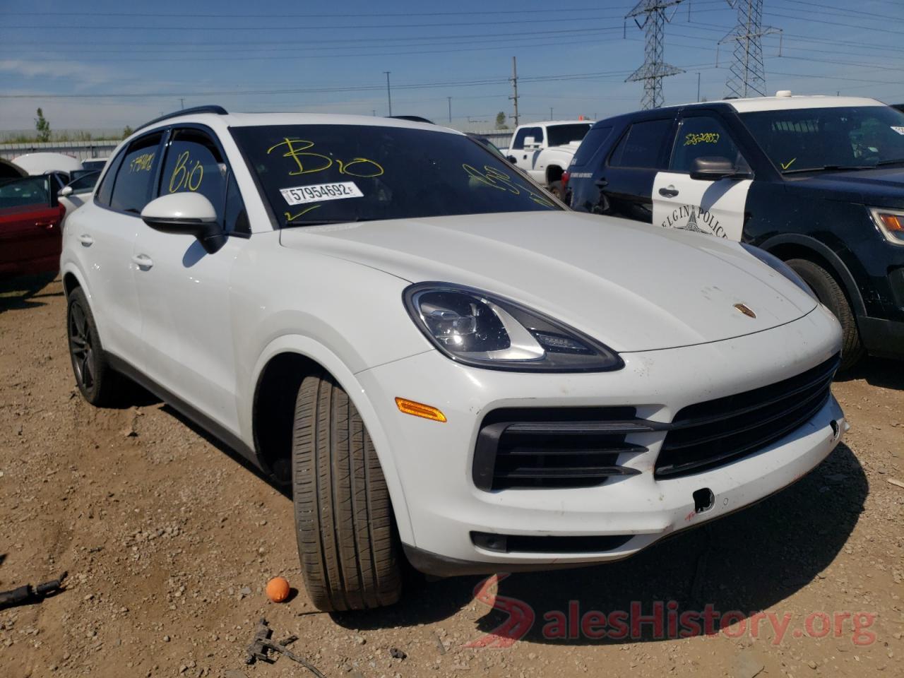 WP1AA2AY7KDA05806 2019 PORSCHE CAYENNE