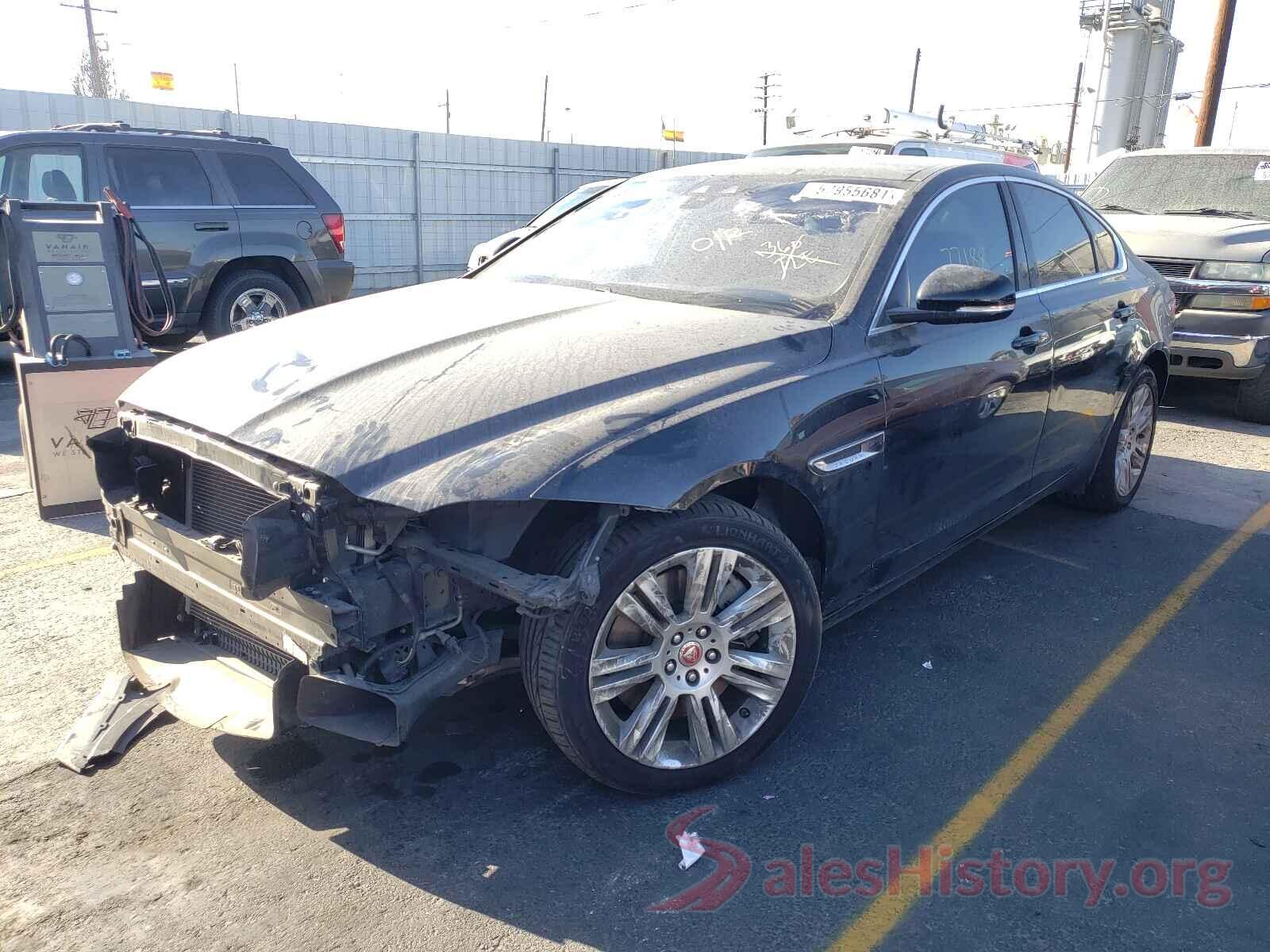 SAJBD4BV1GCY16755 2016 JAGUAR XF