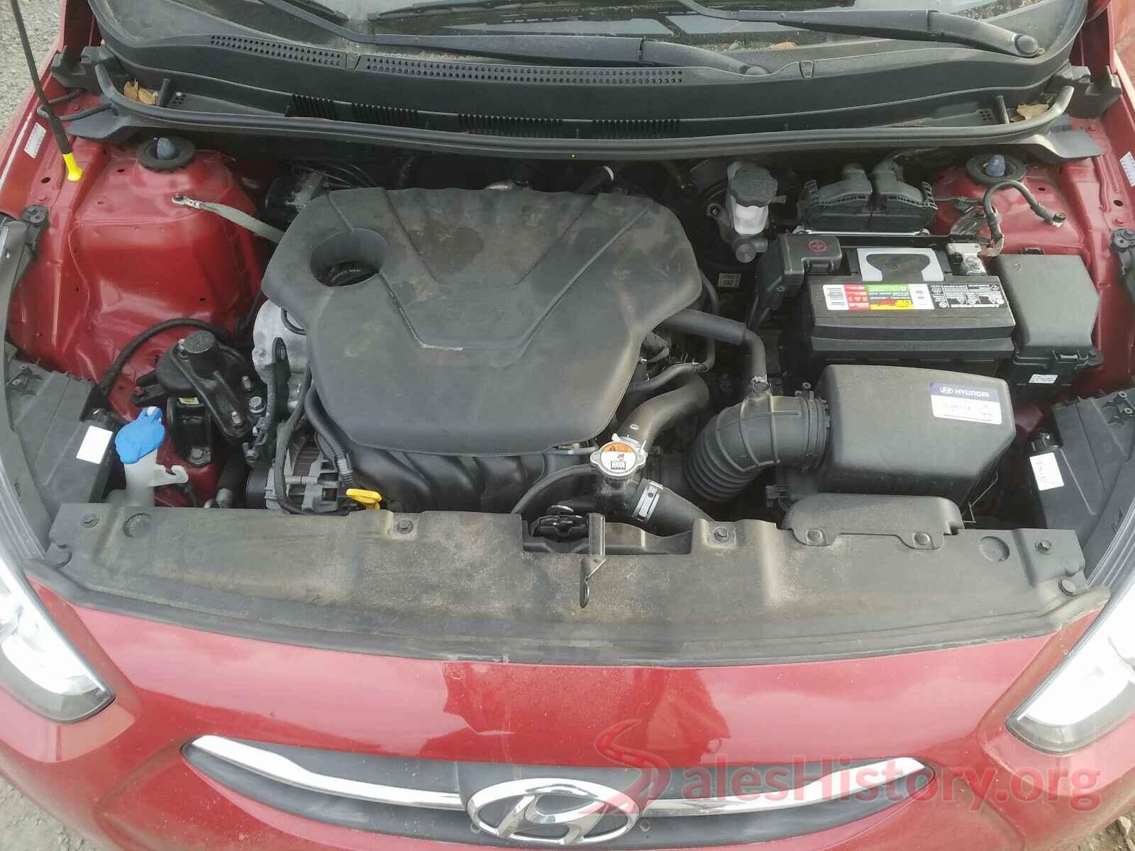 KMHCT4AEXHU377845 2017 HYUNDAI ACCENT