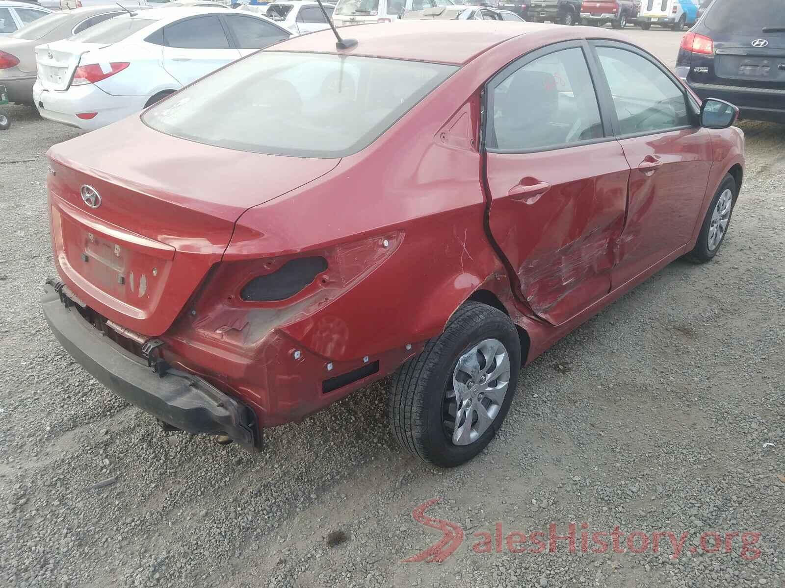 KMHCT4AEXHU377845 2017 HYUNDAI ACCENT