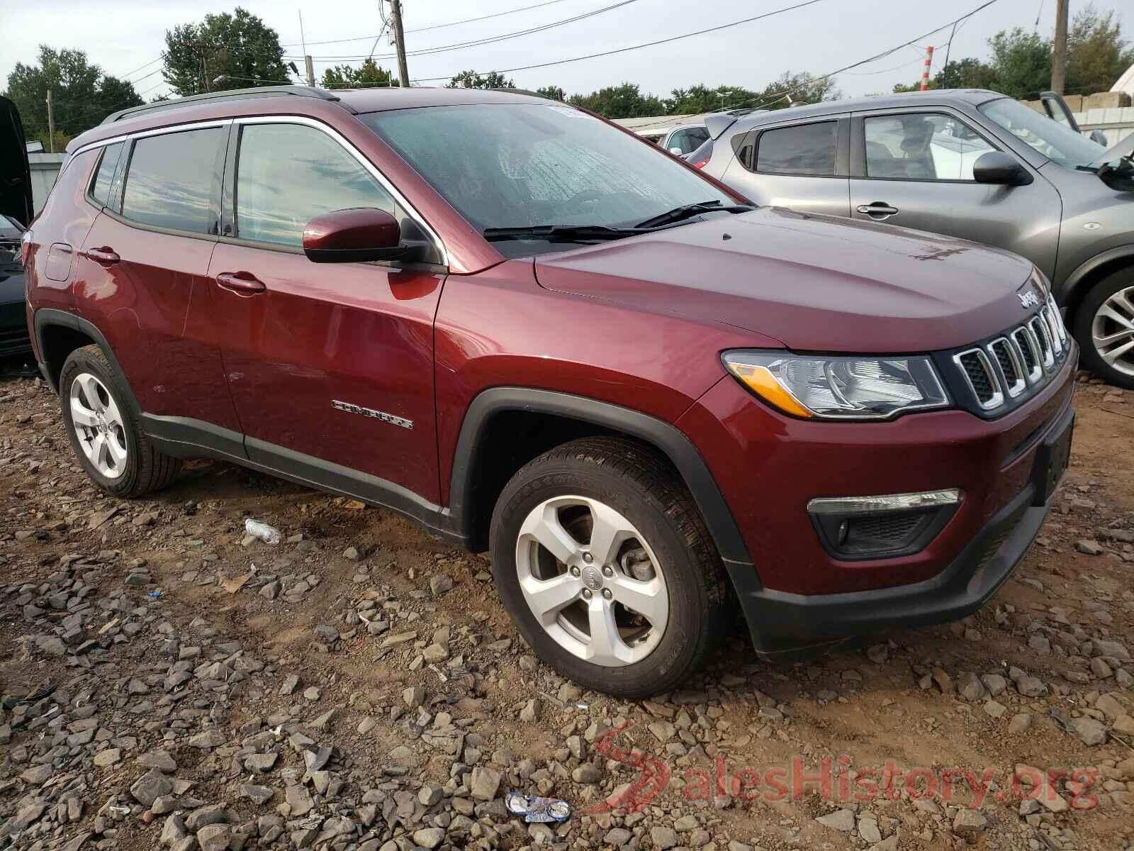 3C4NJDBB6MT509740 2021 JEEP COMPASS