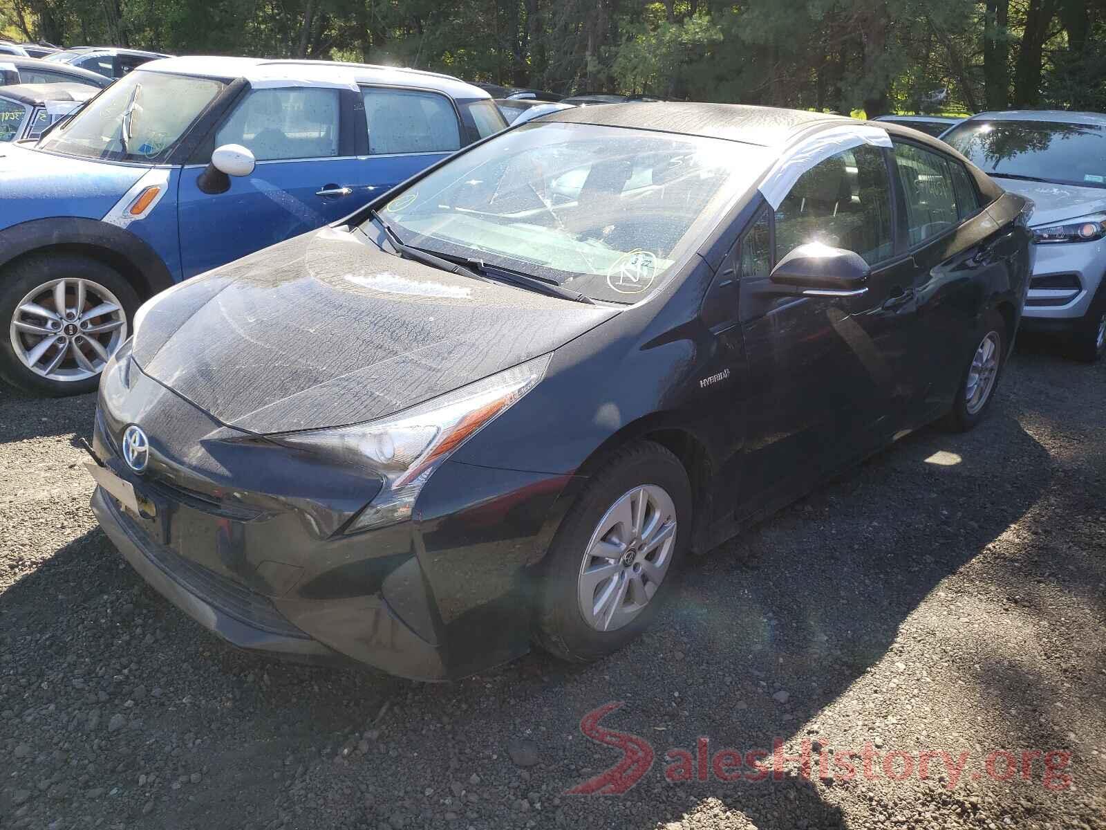 JTDKBRFU4G3005616 2016 TOYOTA PRIUS