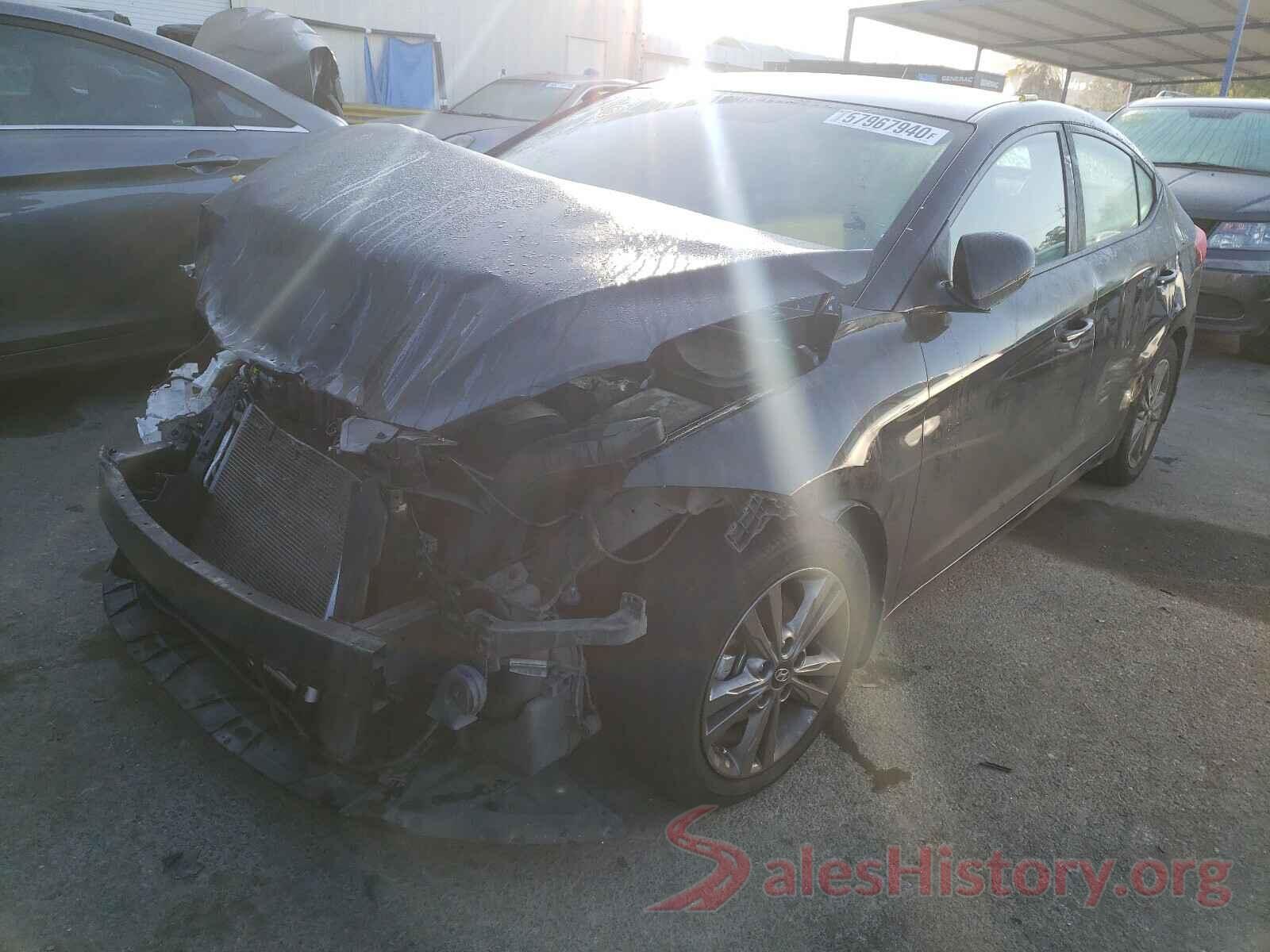 5NPD84LF7JH260868 2018 HYUNDAI ELANTRA