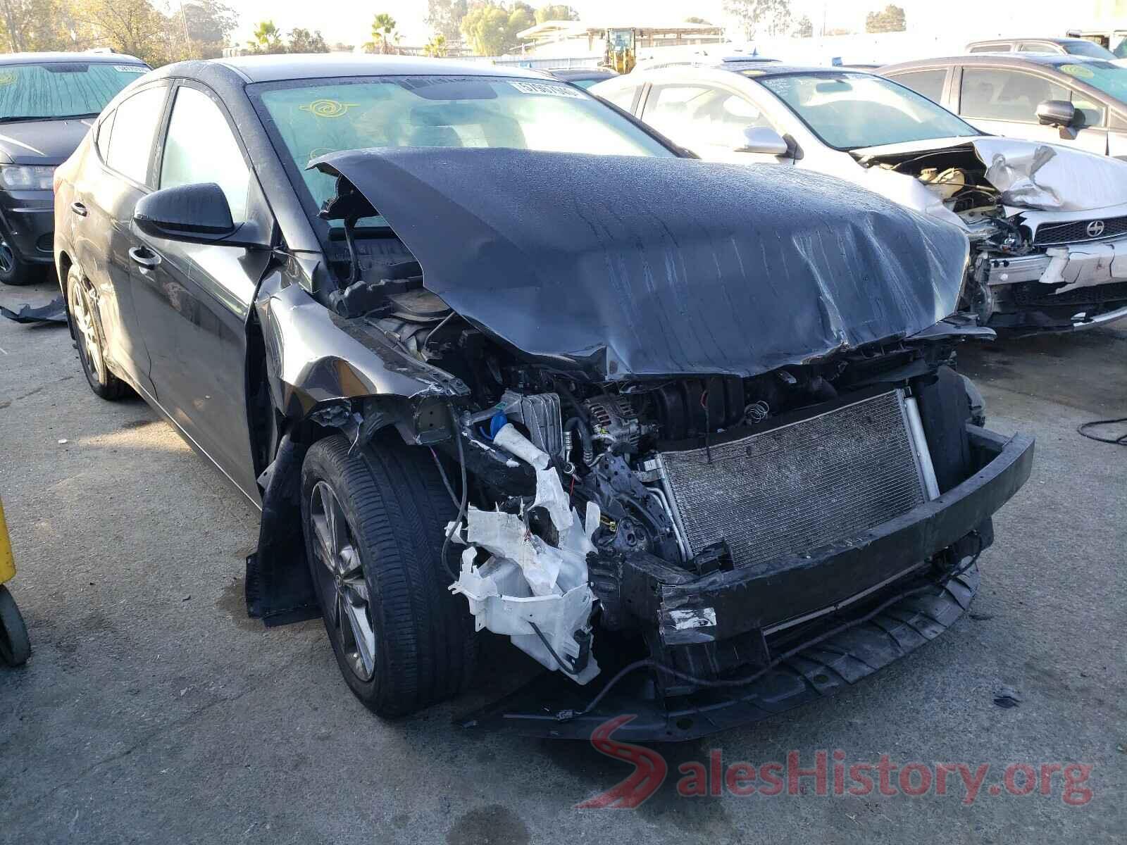 5NPD84LF7JH260868 2018 HYUNDAI ELANTRA