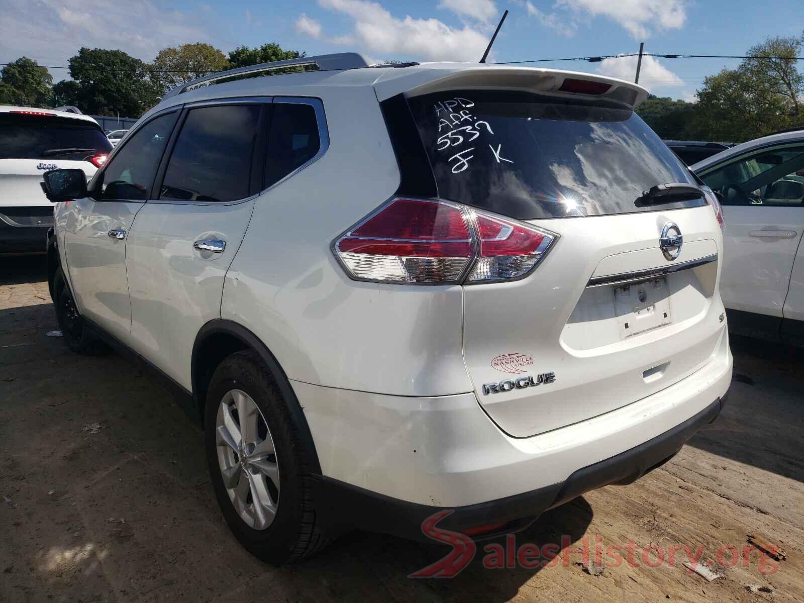 5N1AT2MTXGC875537 2016 NISSAN ROGUE