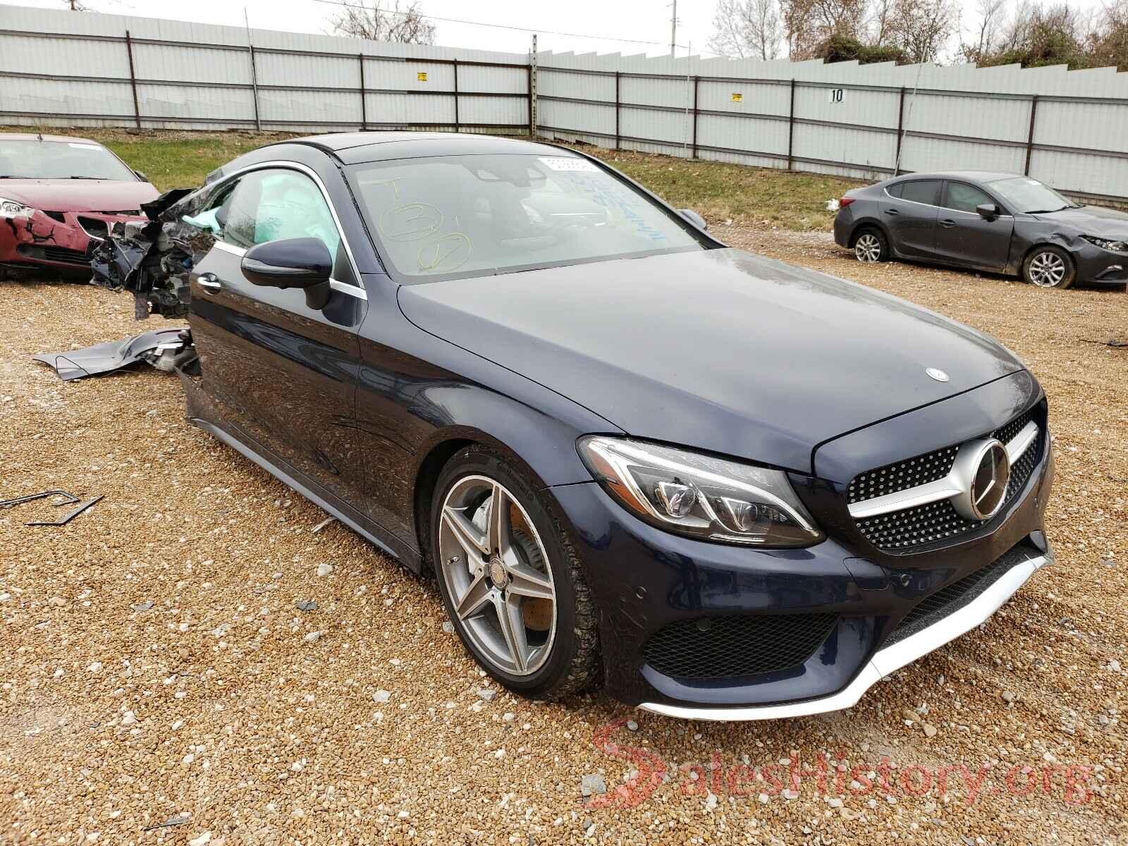 WDDWJ4KB0HF236868 2017 MERCEDES-BENZ C CLASS