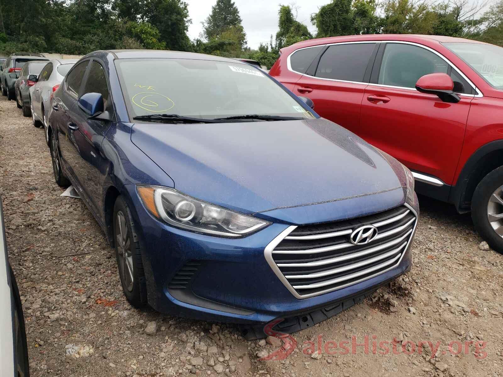 5NPD84LF6HH172310 2017 HYUNDAI ELANTRA