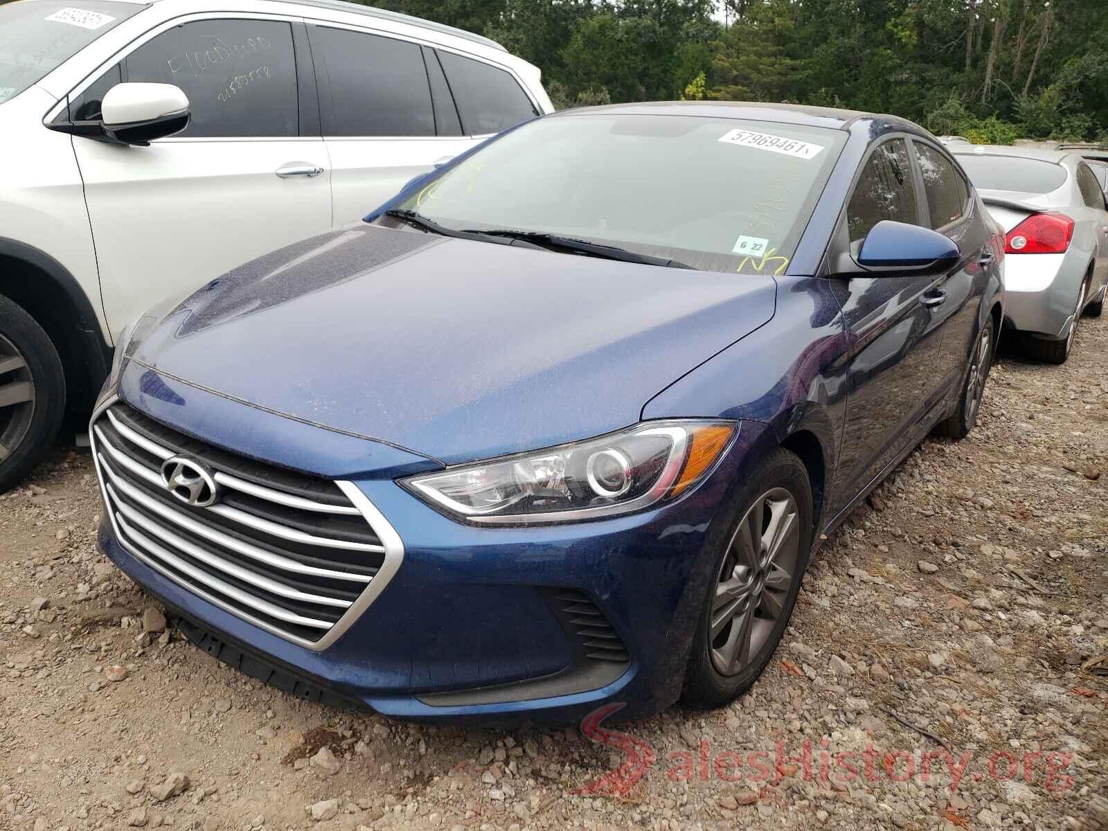 5NPD84LF6HH172310 2017 HYUNDAI ELANTRA