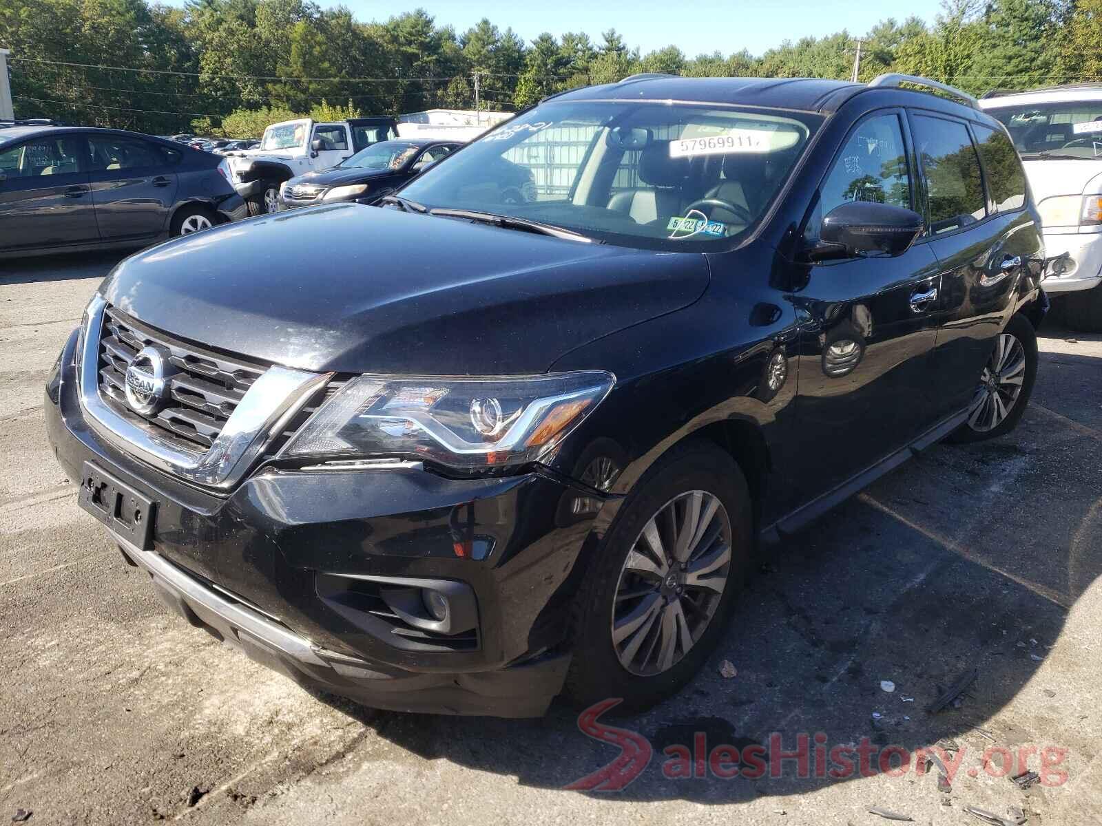 5N1DR2MM7KC597998 2019 NISSAN PATHFINDER