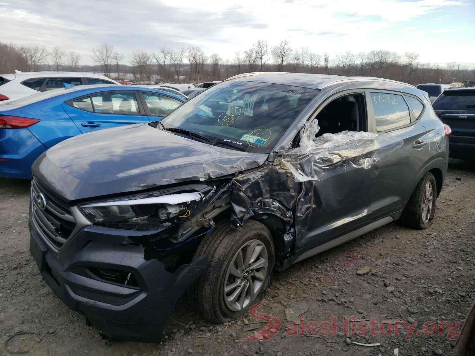 KM8J3CA45JU624204 2018 HYUNDAI TUCSON