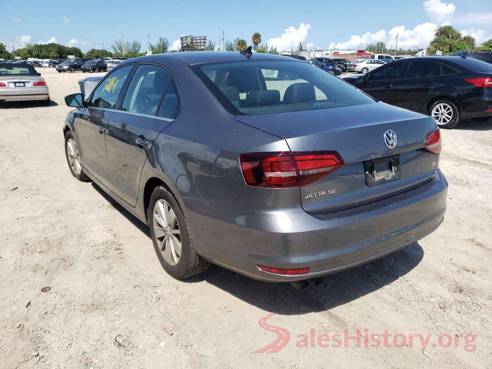 3VWD67AJ0GM232215 2016 VOLKSWAGEN JETTA