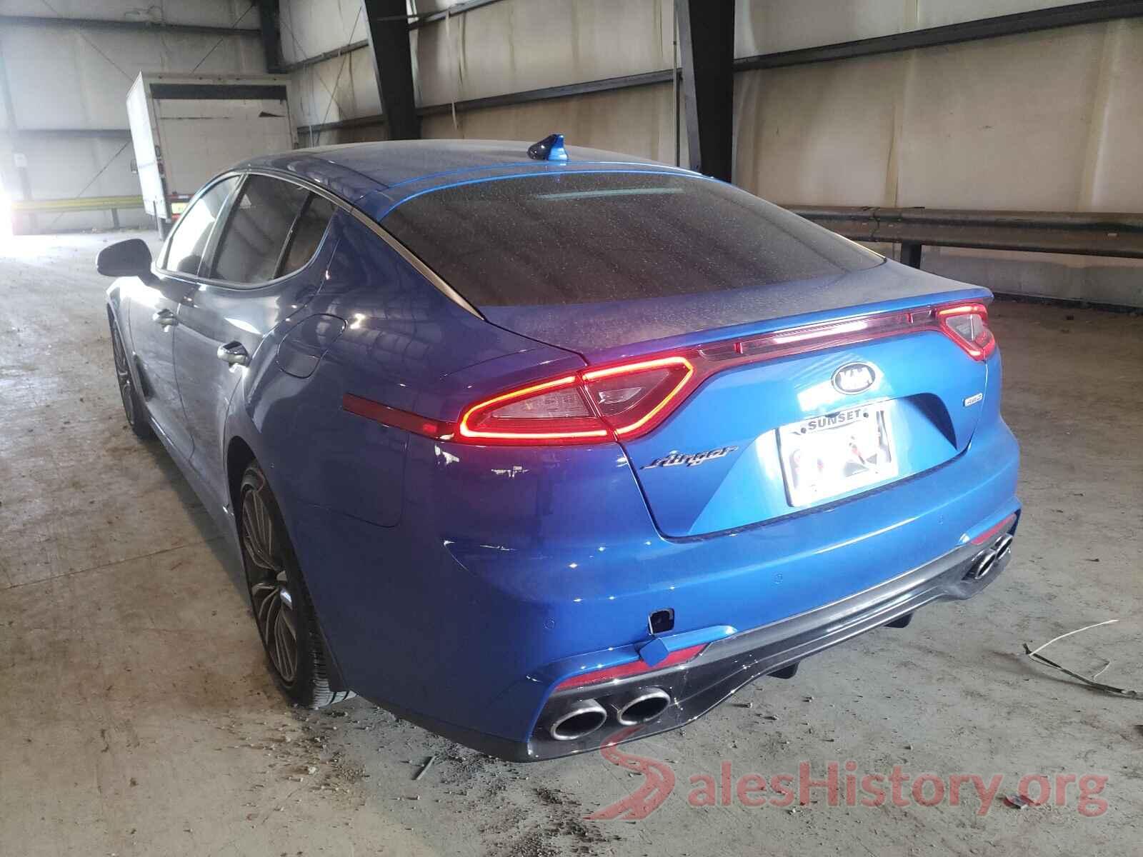 KNAE15LA8K6054423 2019 KIA STINGER