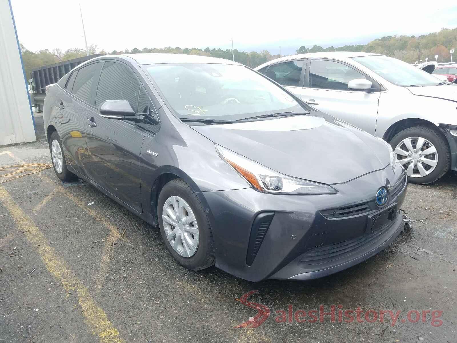 JTDKARFU9K3077049 2019 TOYOTA PRIUS