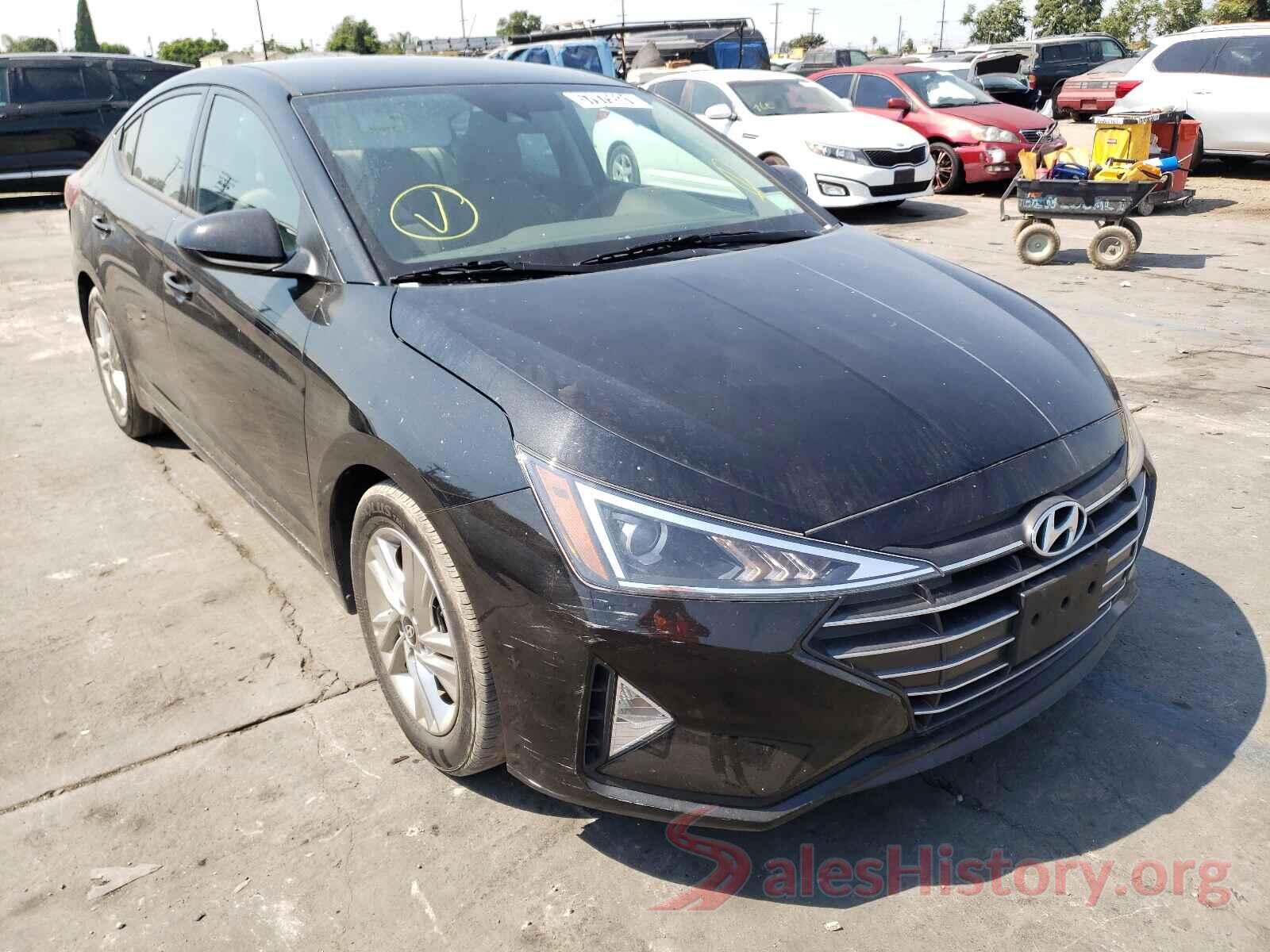 5NPD84LF5KH458673 2019 HYUNDAI ELANTRA