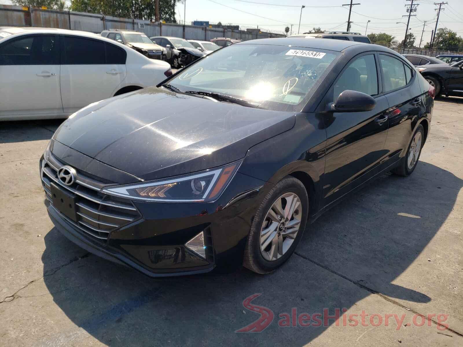 5NPD84LF5KH458673 2019 HYUNDAI ELANTRA