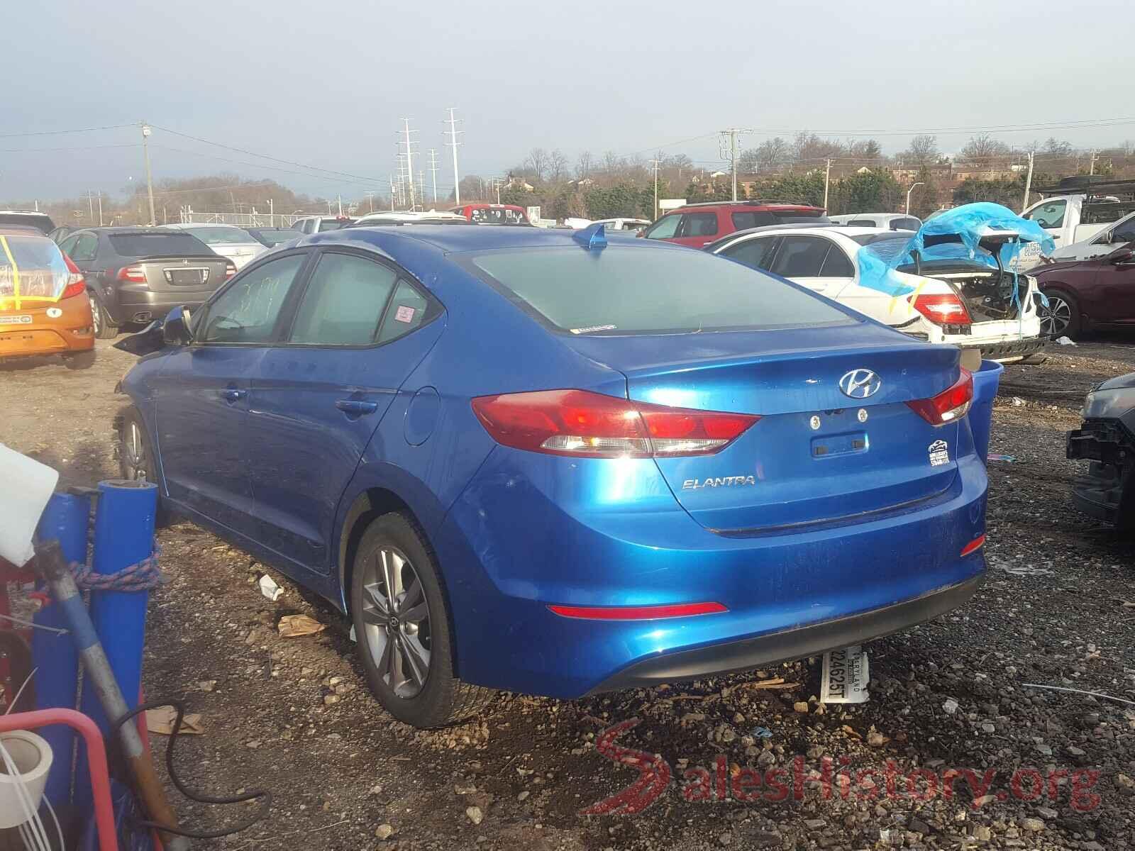 5NPD84LF0HH038117 2017 HYUNDAI ELANTRA