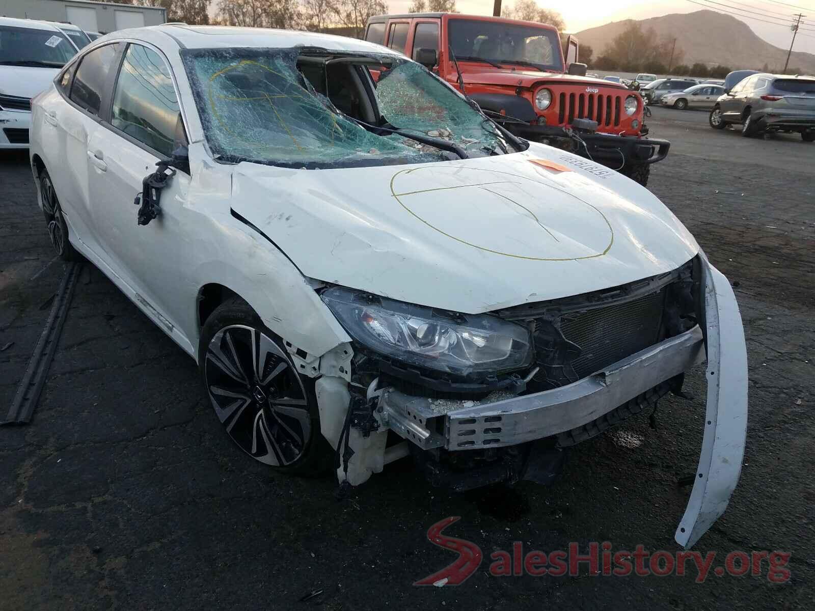 2HGFC1F70GH654564 2016 HONDA CIVIC