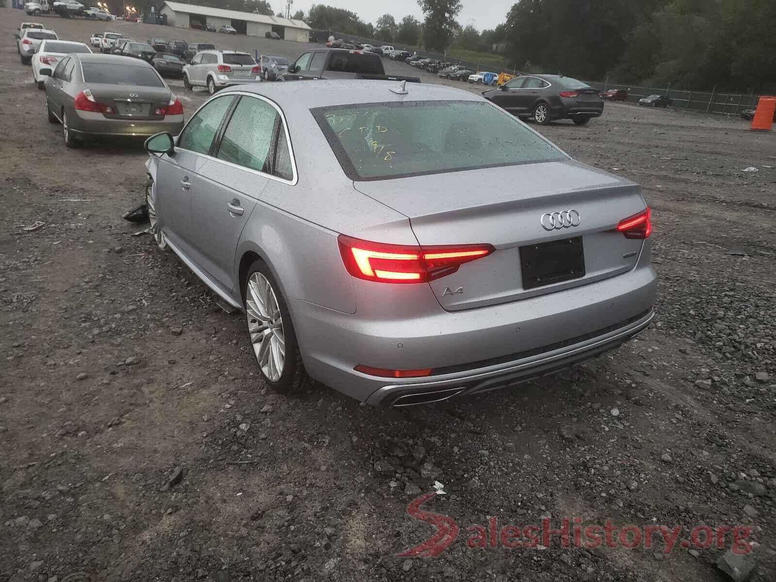 WAUENAF42KN006473 2019 AUDI A4