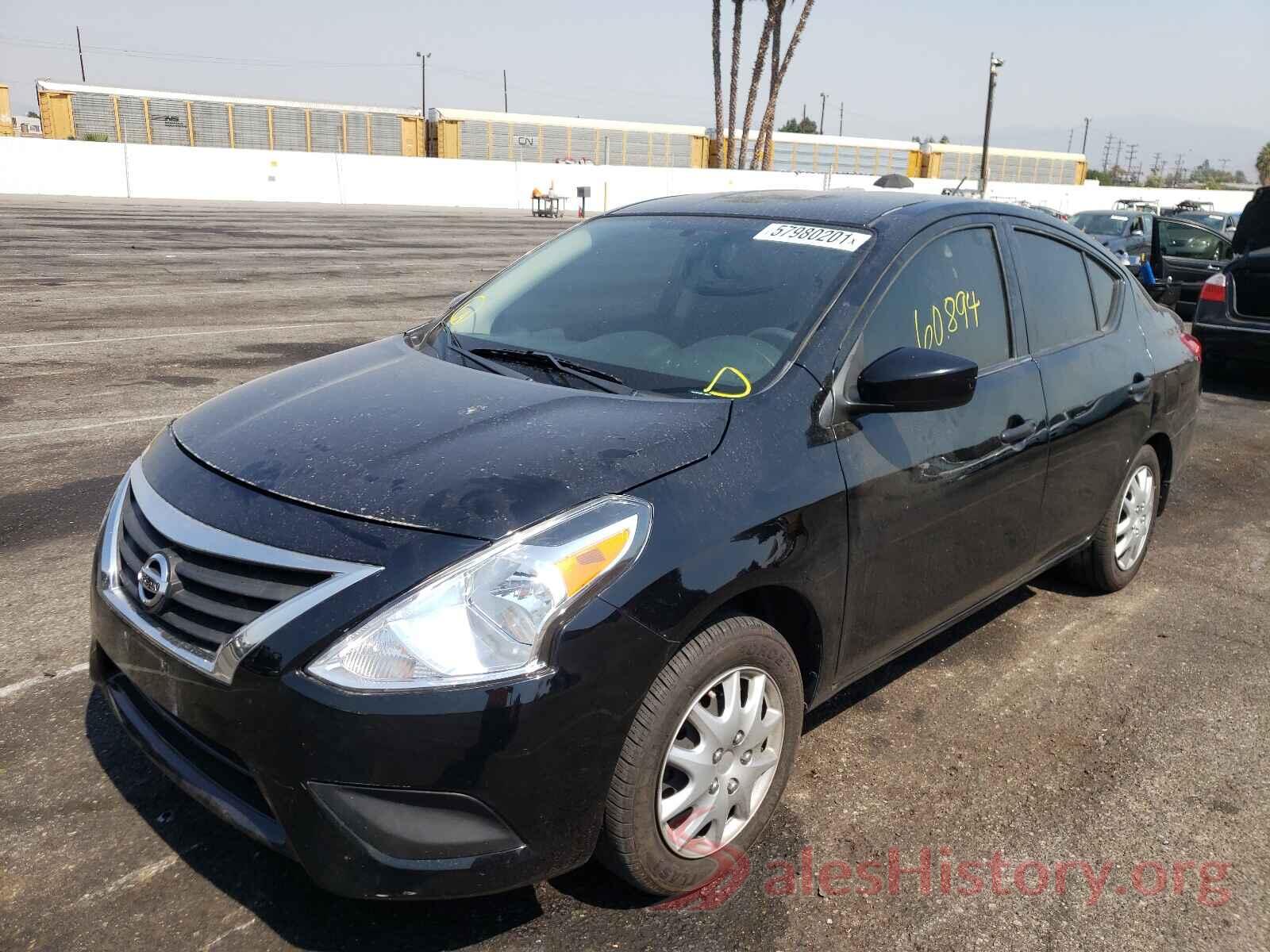 3N1CN7AP3GL896457 2016 NISSAN VERSA