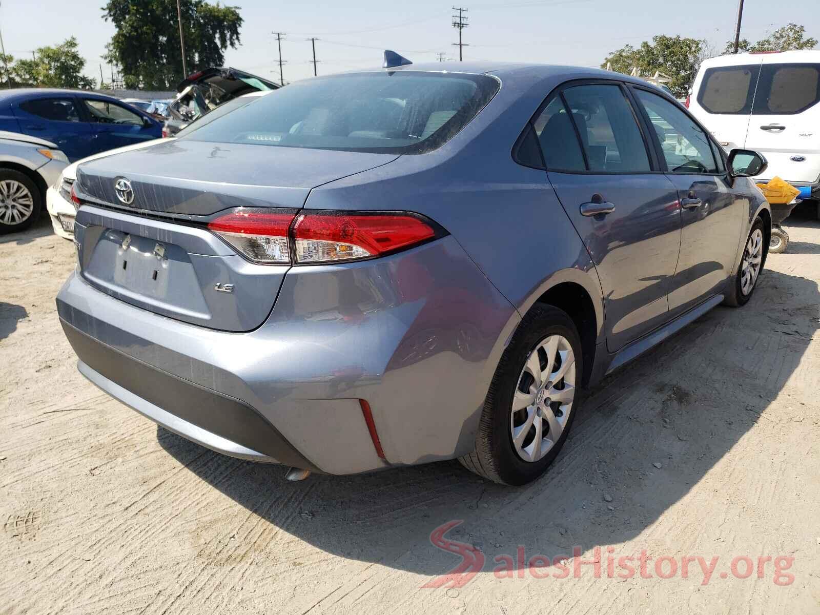 5YFEPRAE7LP116452 2020 TOYOTA COROLLA