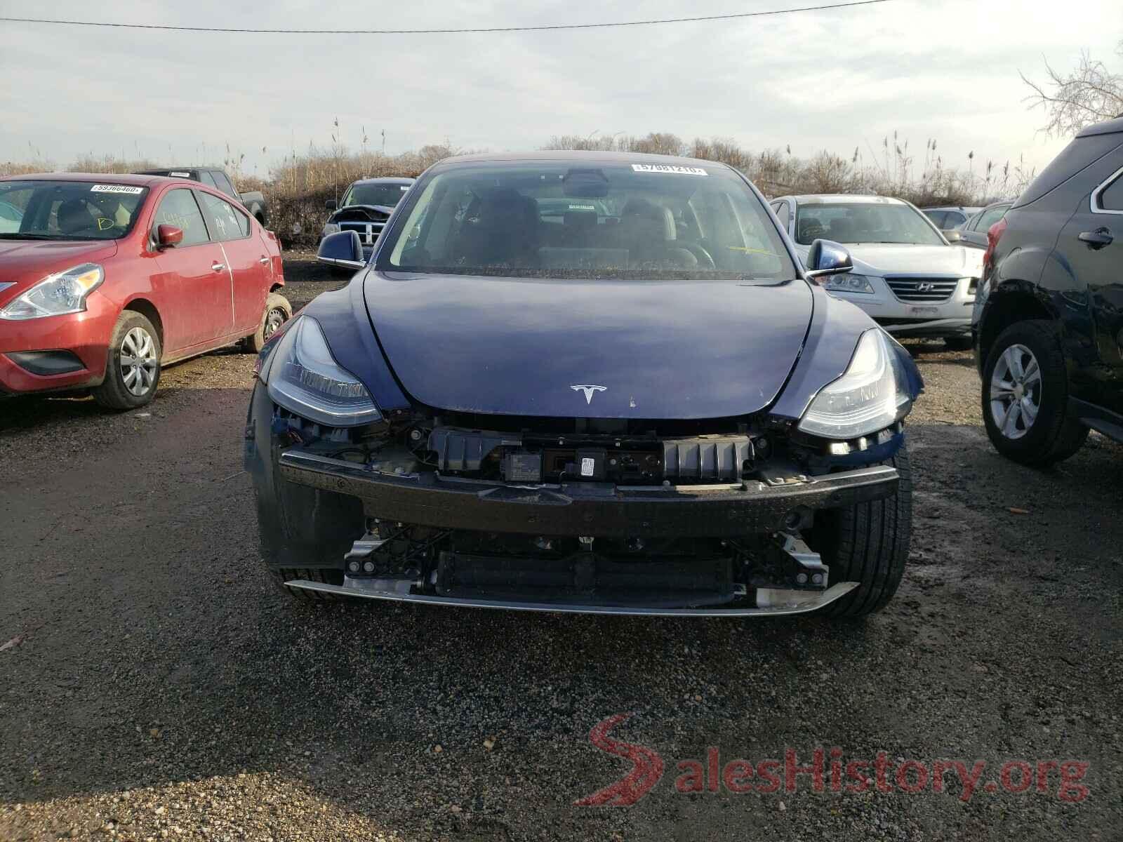 5YJ3E1EA3JF076384 2018 TESLA MODEL 3