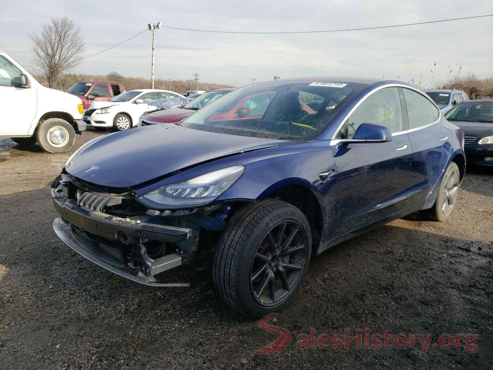 5YJ3E1EA3JF076384 2018 TESLA MODEL 3