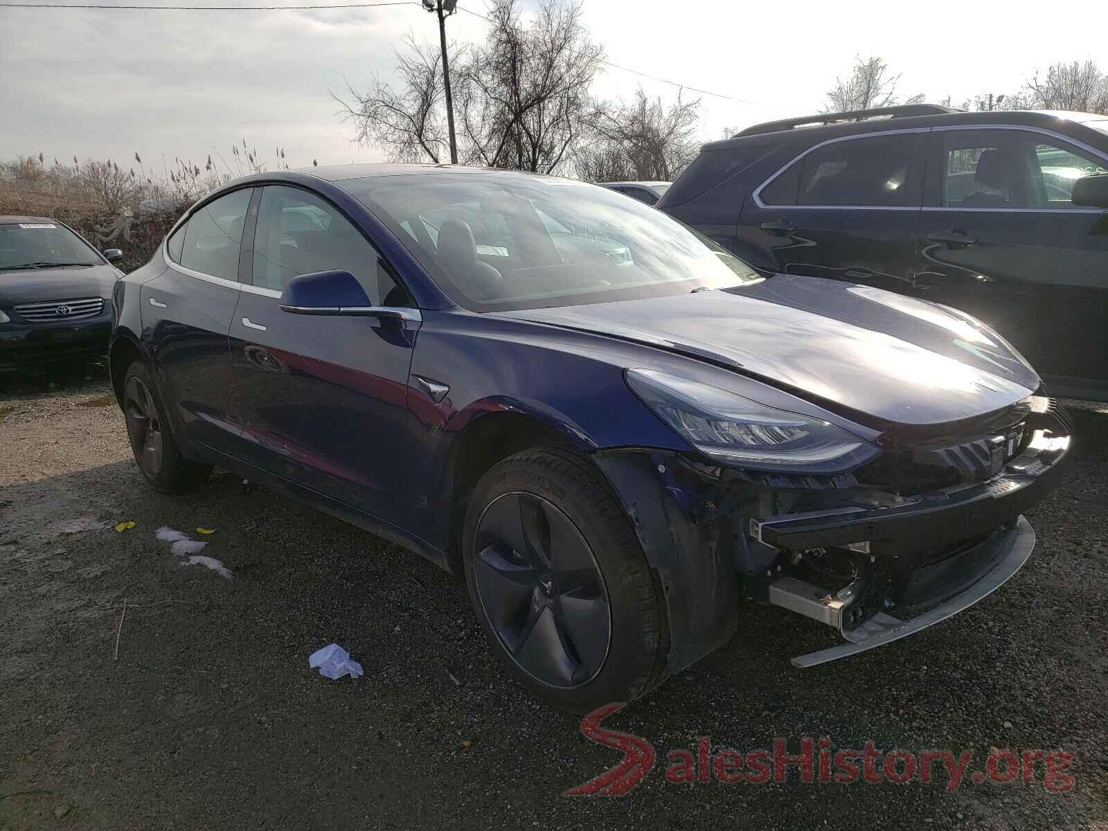 5YJ3E1EA3JF076384 2018 TESLA MODEL 3