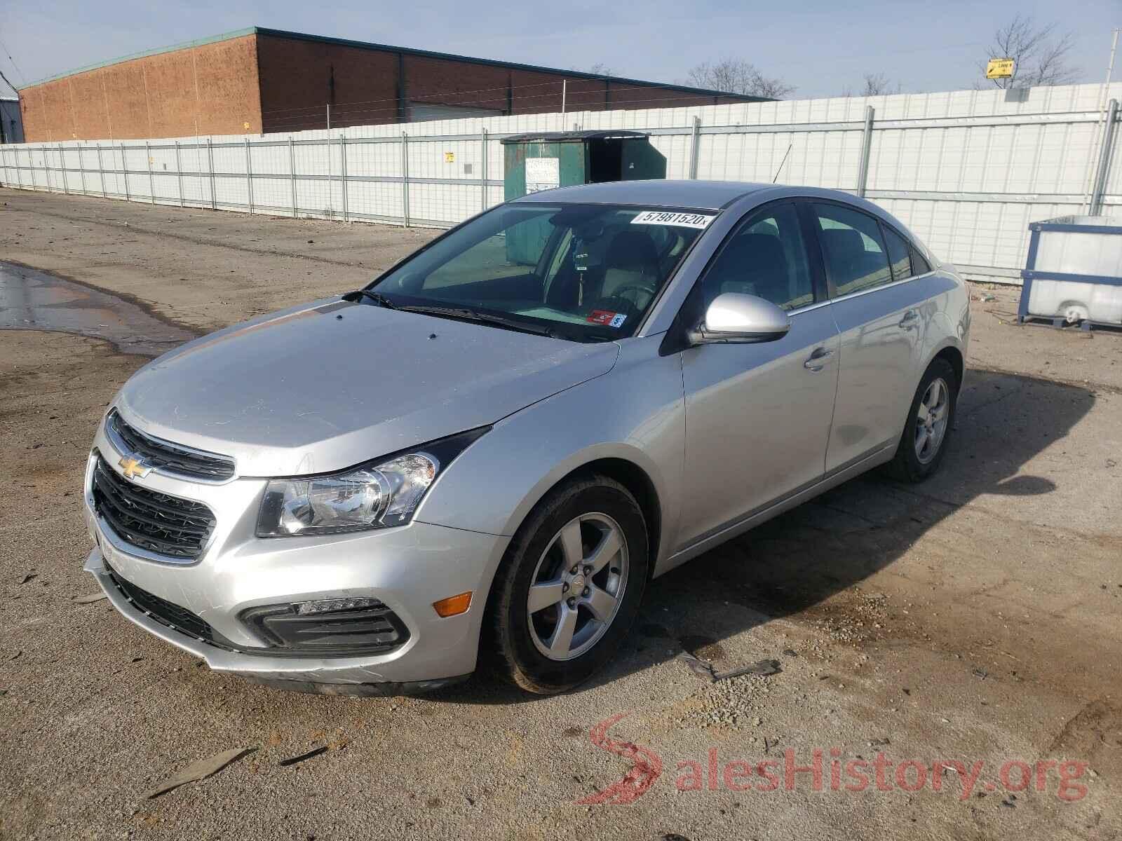 1G1PE5SBXG7222549 2016 CHEVROLET CRUZE