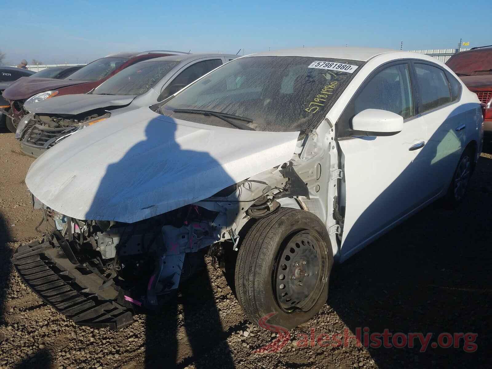 3N1AB7APXHY338853 2017 NISSAN SENTRA