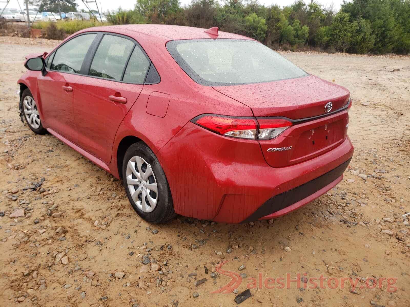 JTDEPMAE5MJ184743 2021 TOYOTA COROLLA