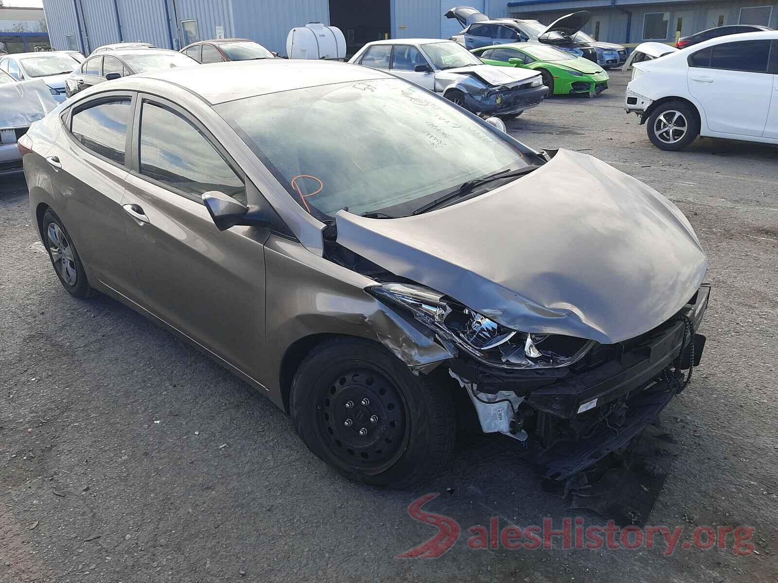 5NPDH4AE7GH766817 2016 HYUNDAI ELANTRA