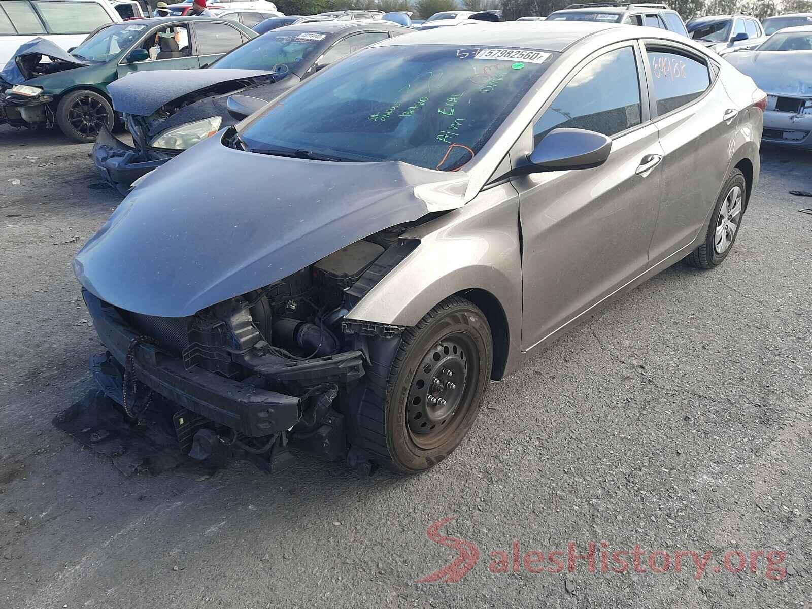 5NPDH4AE7GH766817 2016 HYUNDAI ELANTRA