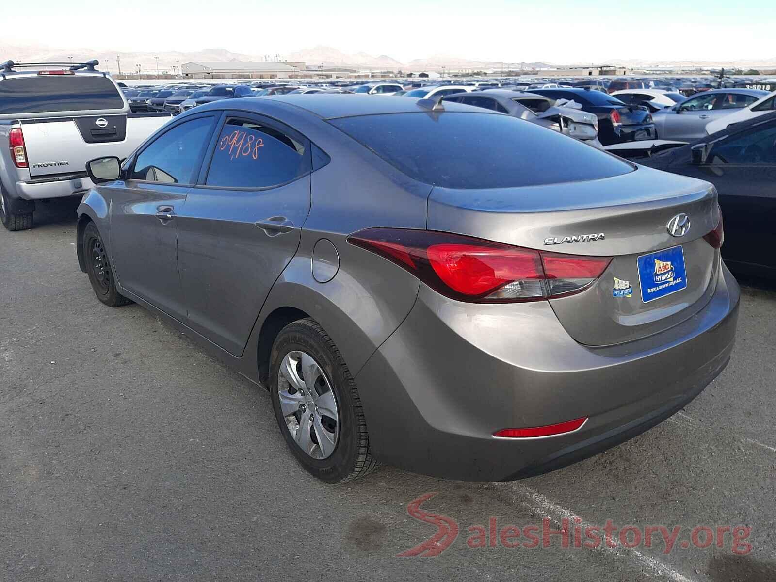 5NPDH4AE7GH766817 2016 HYUNDAI ELANTRA