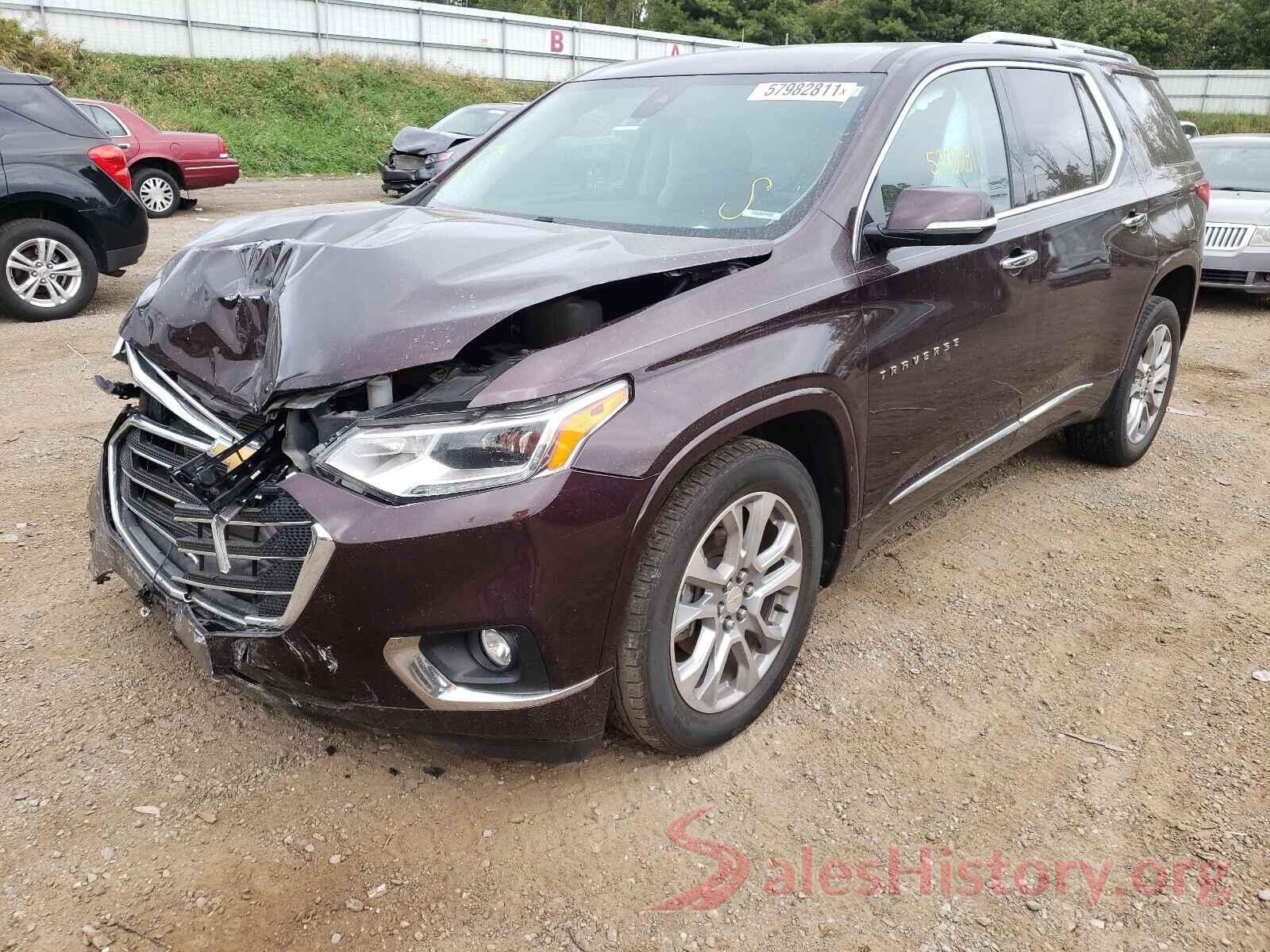 1GNEVJKW9JJ142882 2018 CHEVROLET TRAVERSE