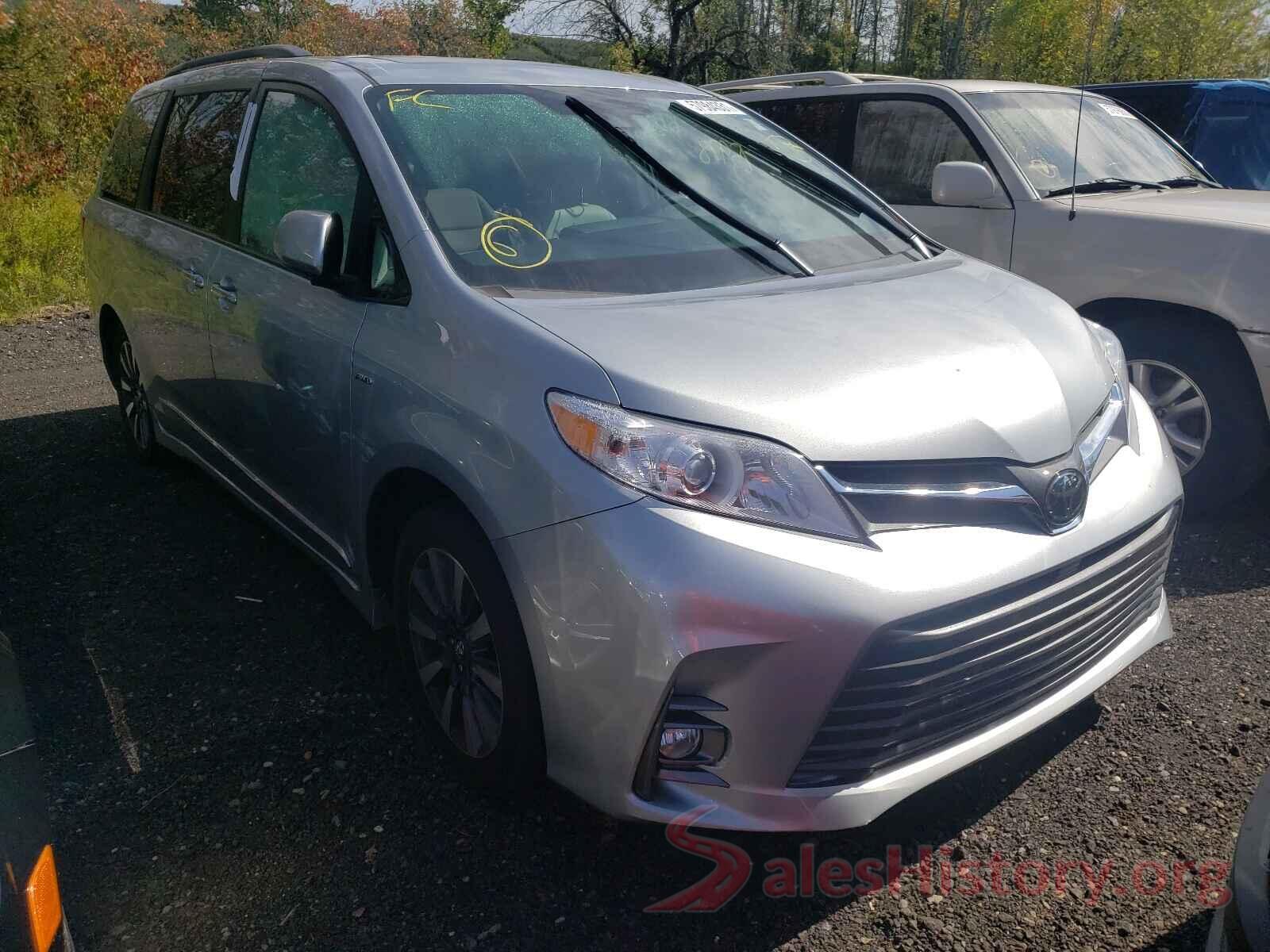 5TDDZ3DC9KS225644 2019 TOYOTA SIENNA