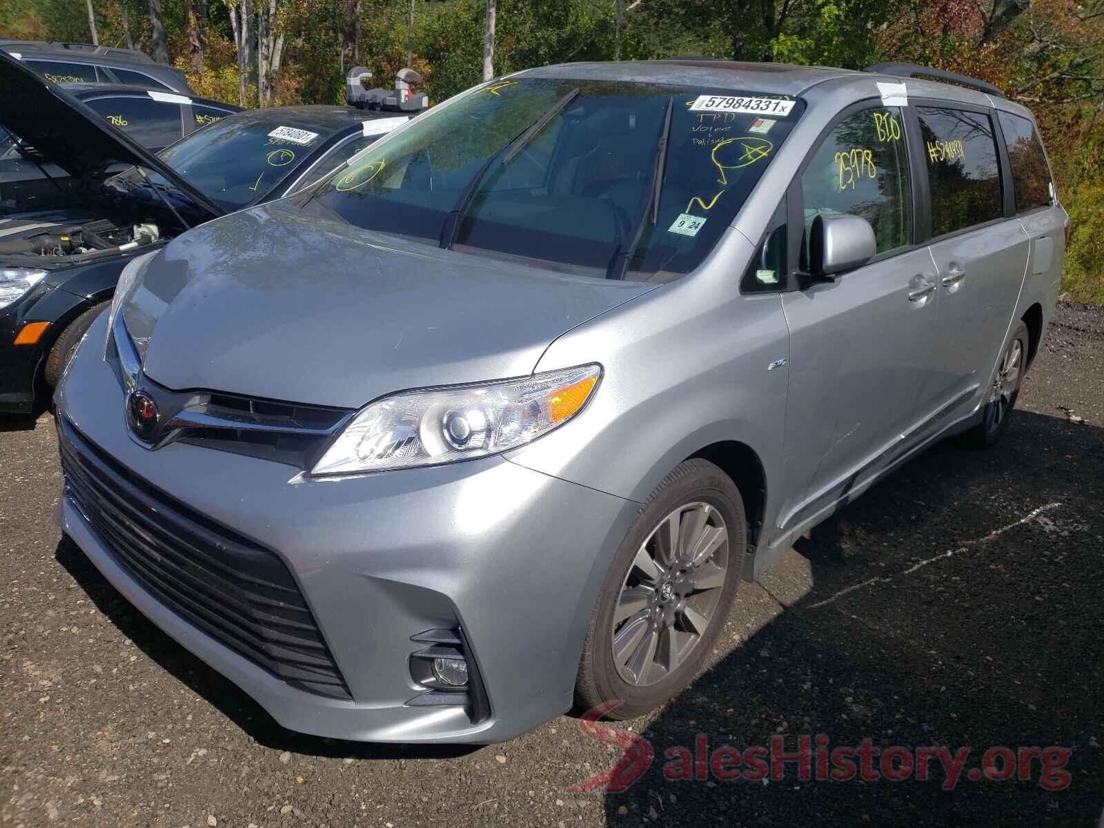 5TDDZ3DC9KS225644 2019 TOYOTA SIENNA