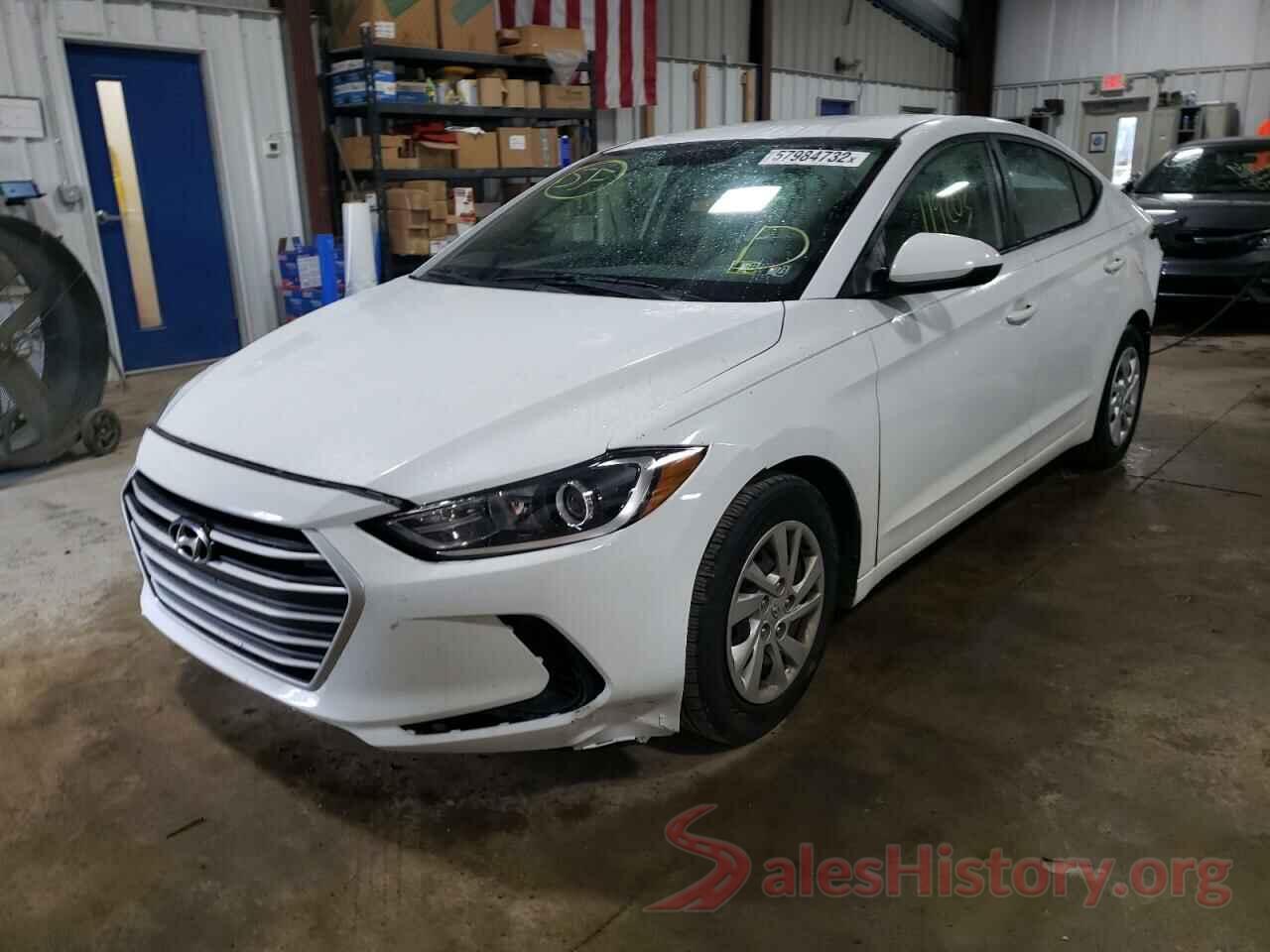 5NPD74LFXJH321309 2018 HYUNDAI ELANTRA