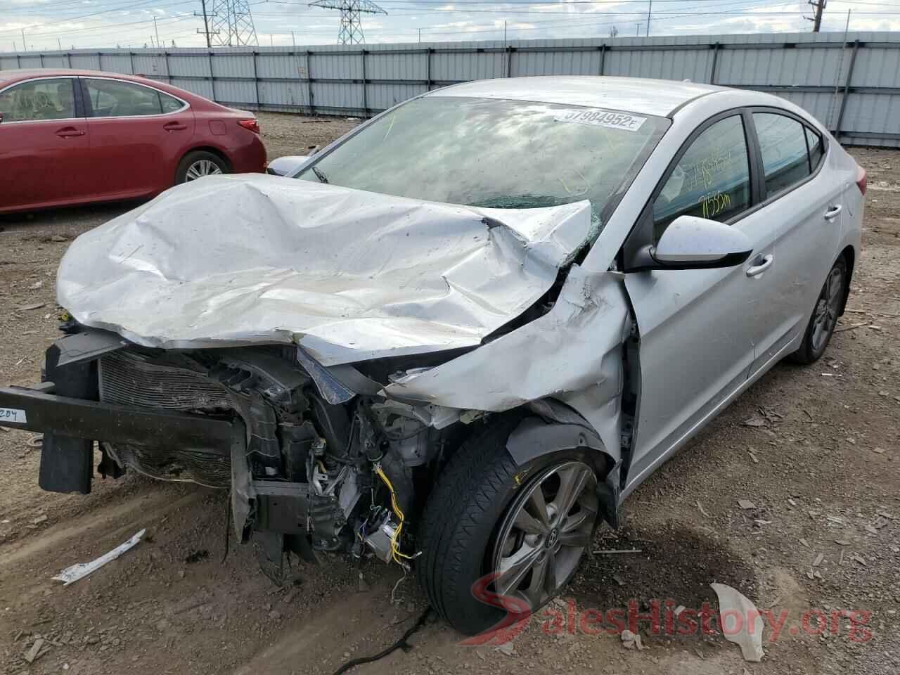 5NPD84LF3JH250600 2018 HYUNDAI ELANTRA