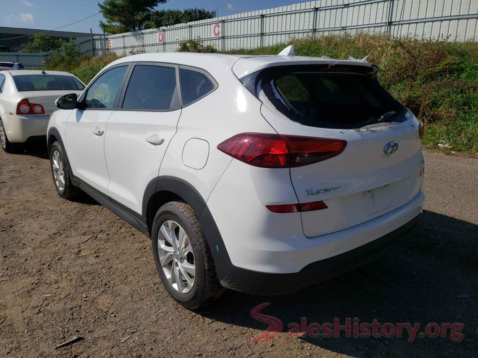 KM8J2CA44KU917192 2019 HYUNDAI TUCSON