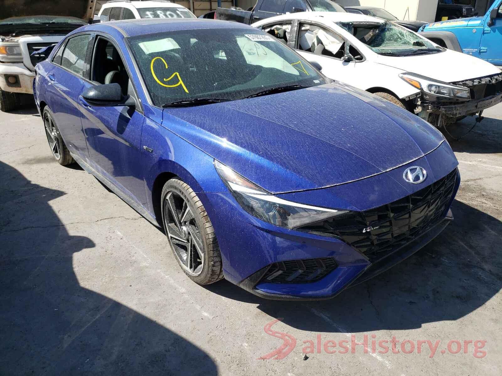 KMHLR4AF4MU150555 2021 HYUNDAI ELANTRA