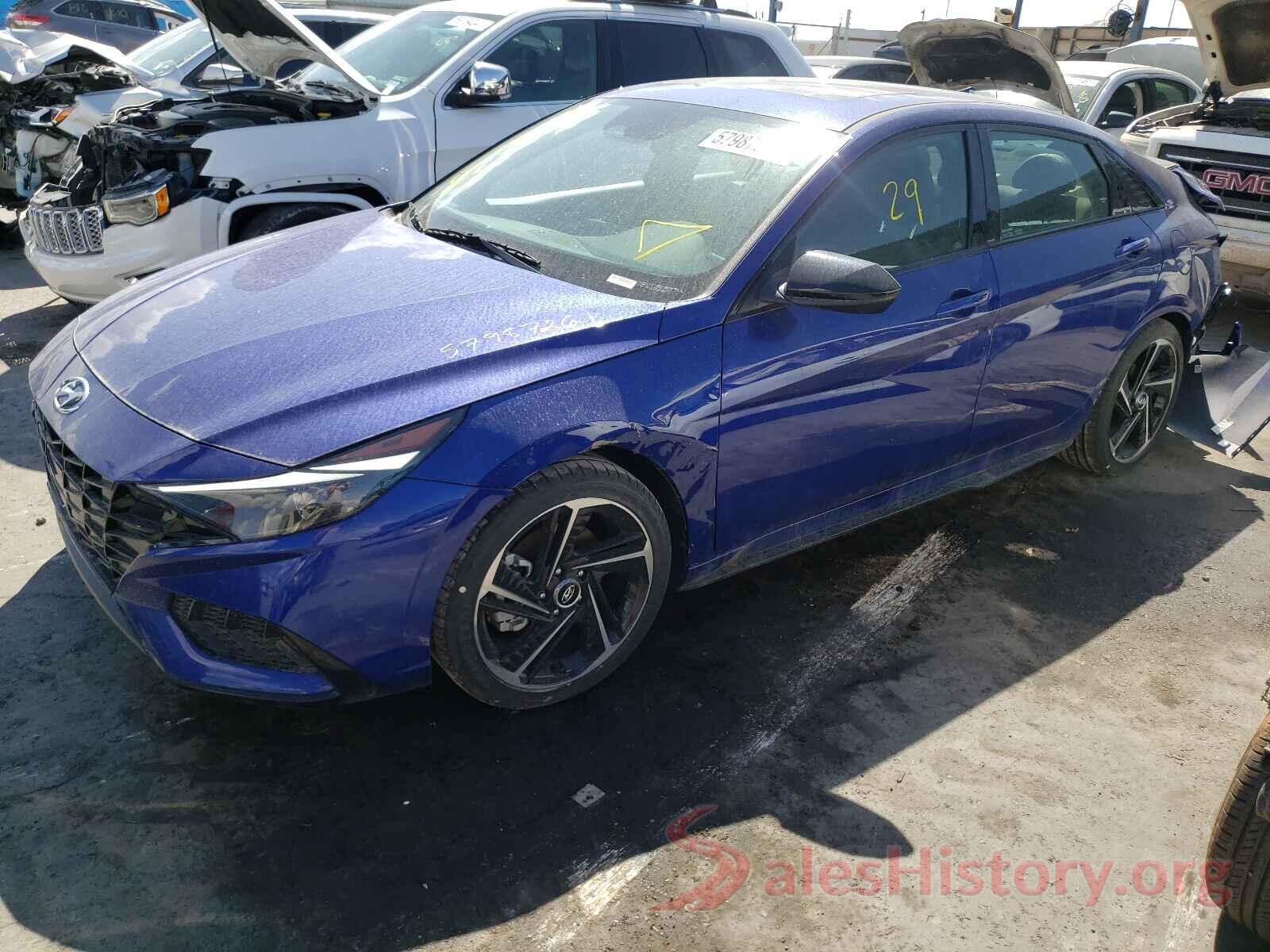 KMHLR4AF4MU150555 2021 HYUNDAI ELANTRA