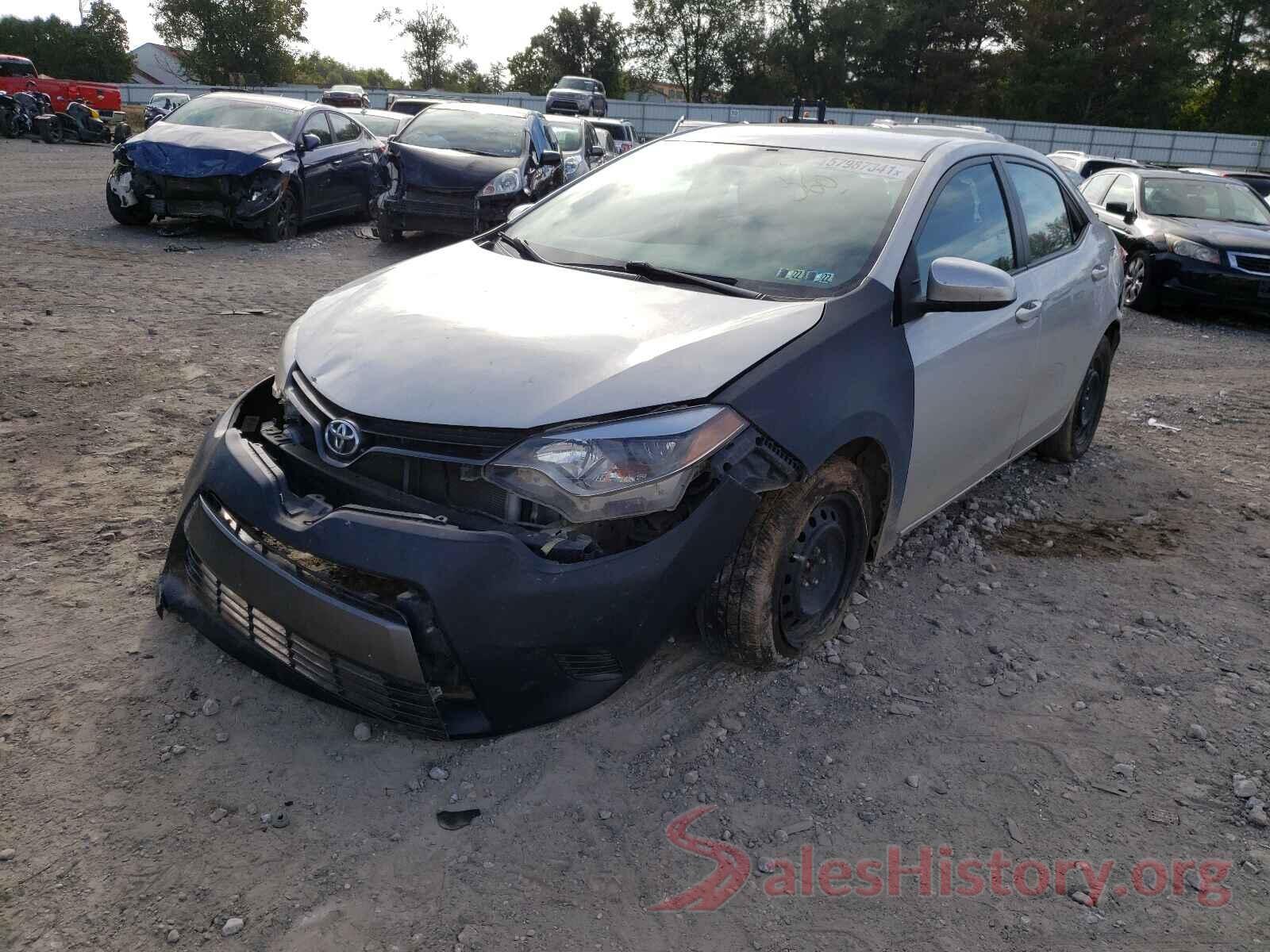 2T1BURHE2GC592261 2016 TOYOTA COROLLA