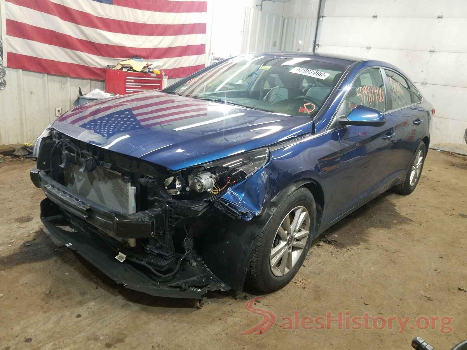 5NPE24AF2HH517616 2017 HYUNDAI SONATA