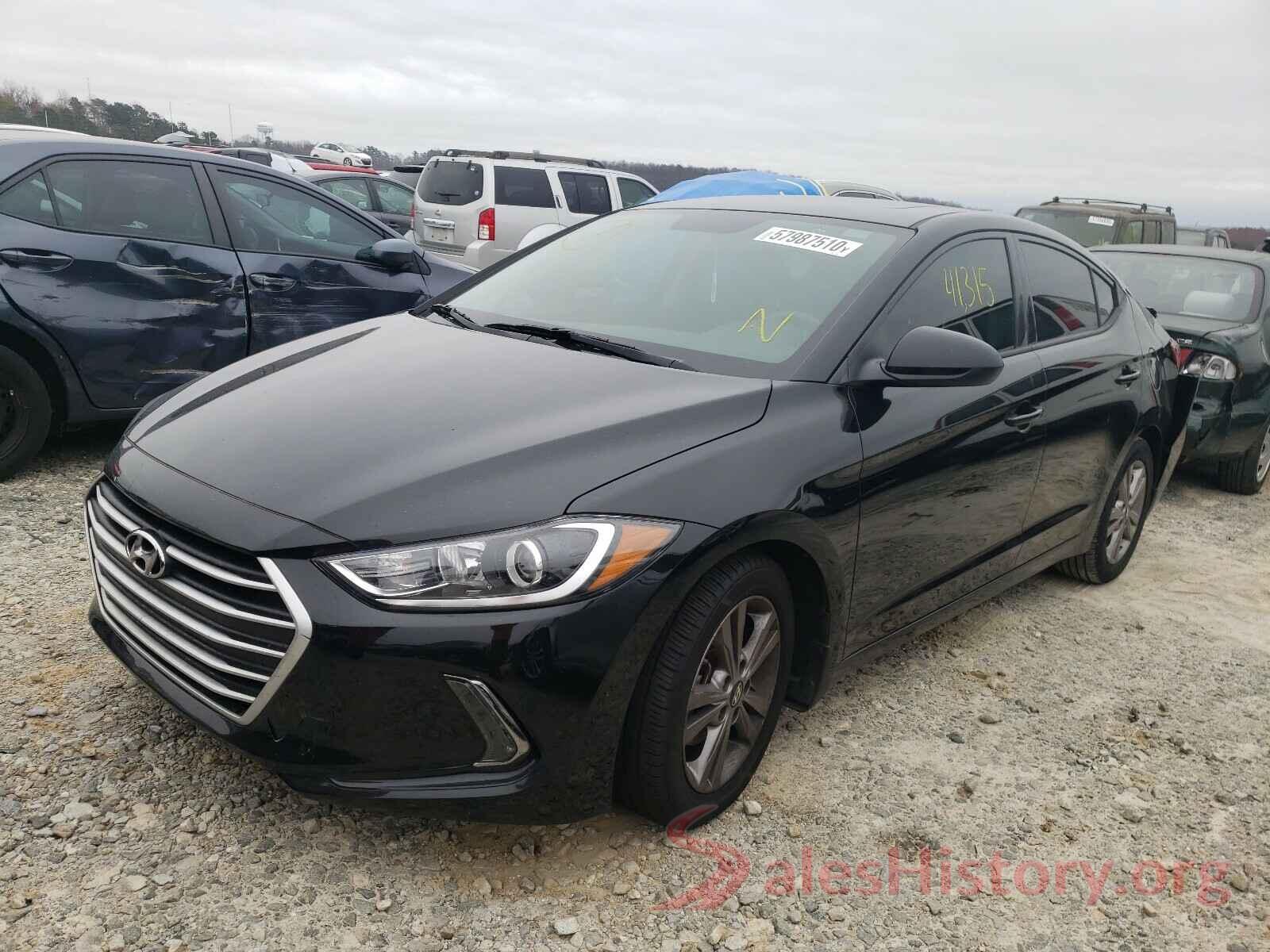 5NPD84LF2HH176824 2017 HYUNDAI ELANTRA